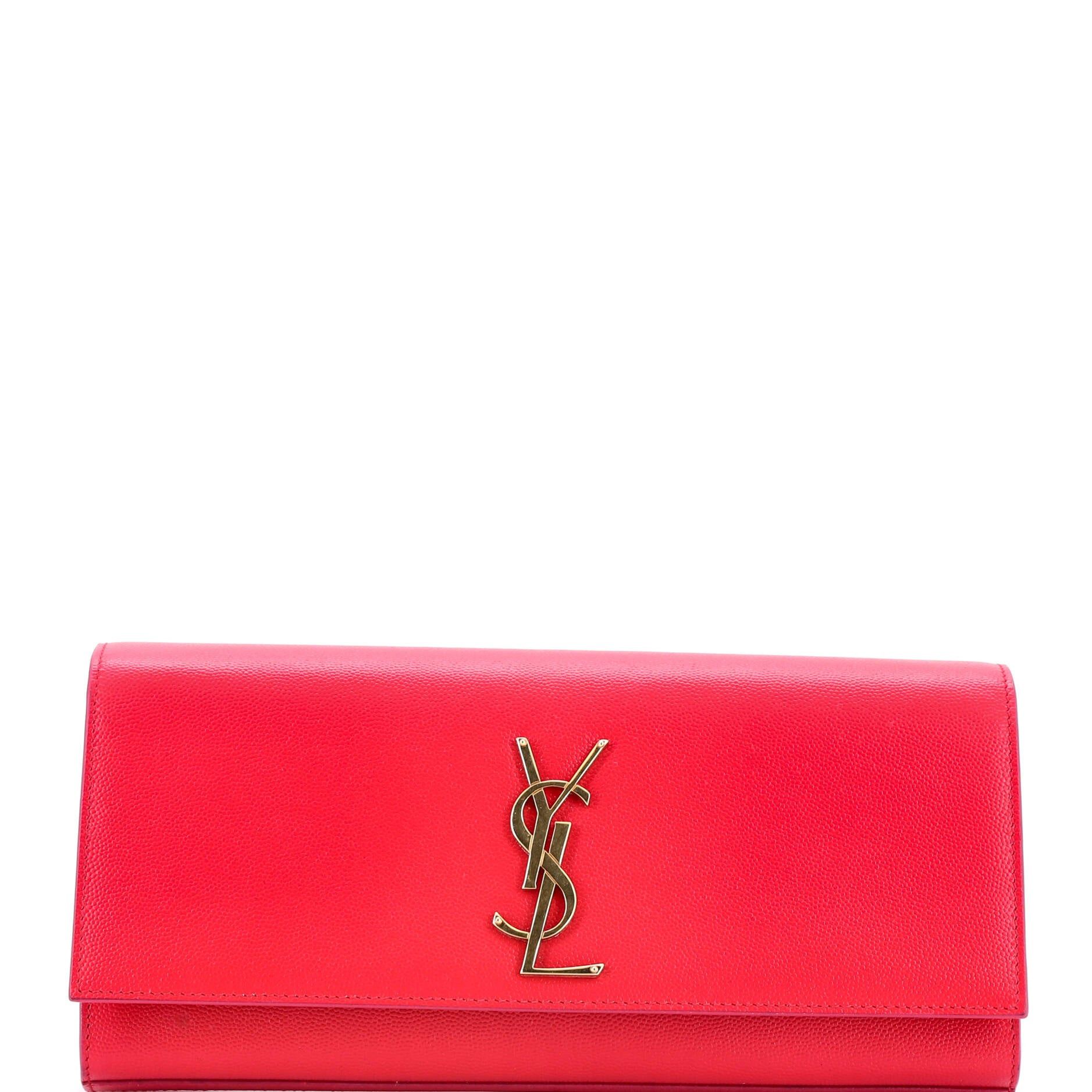 Saint Laurent Paris Classic Monogram Clutch Size ONE SIZE - 1 Thumbnail