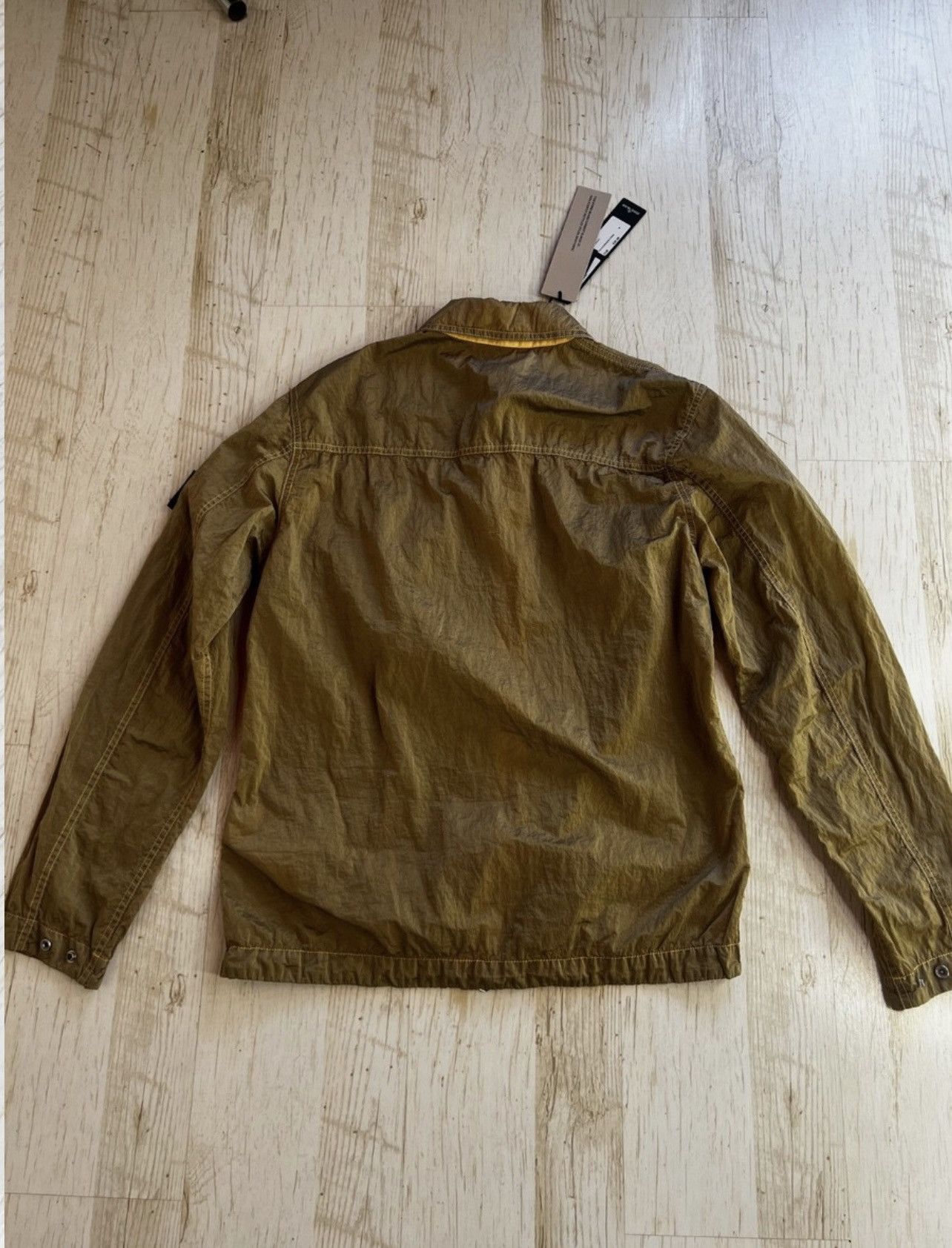 Stone Island Stone Island Nylon Metal Zip Overshirt – Mustard – Size M Size US M / EU 48-50 / 2 - 6 Thumbnail
