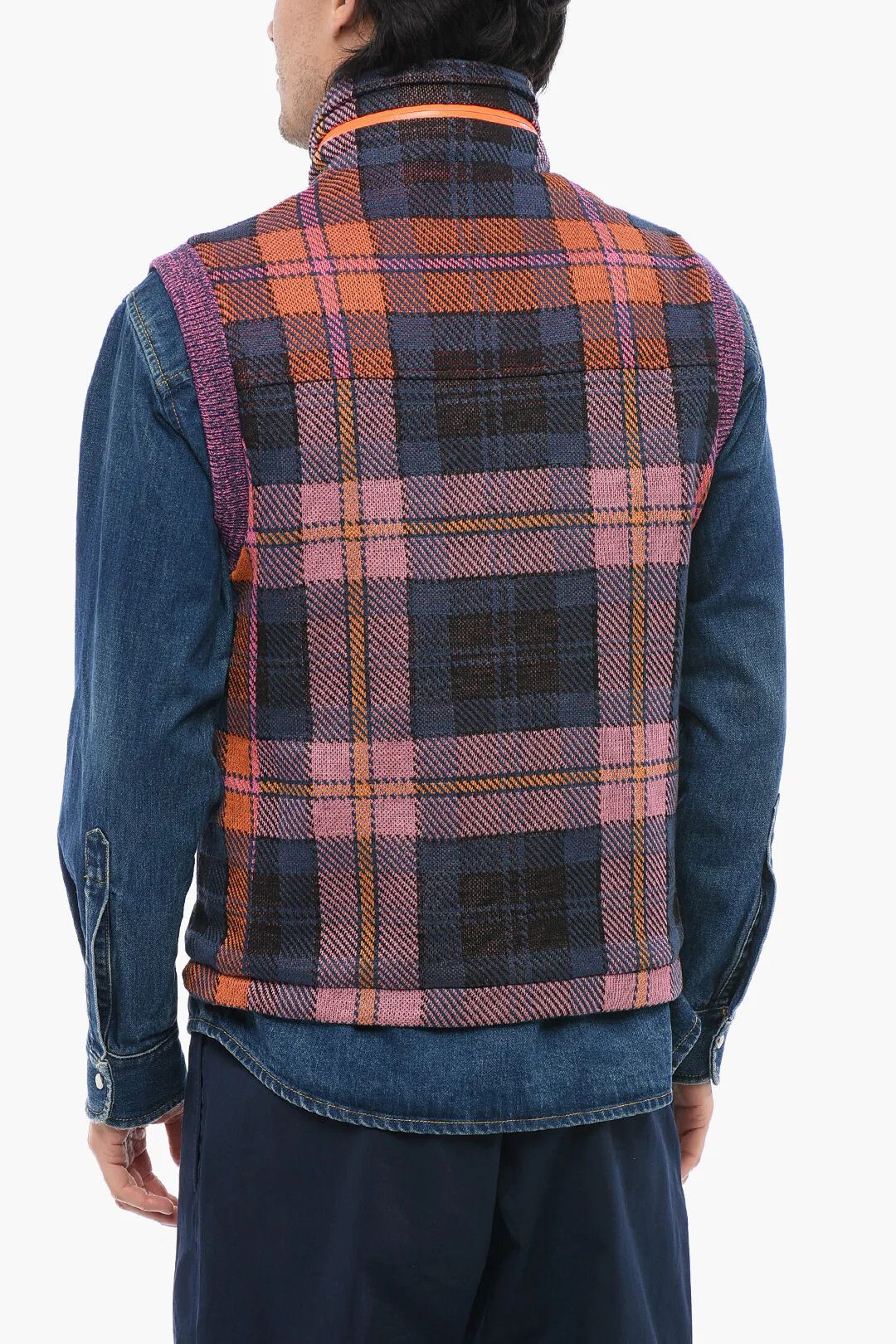 Dior × ERL og1mm0326 Linen-Blend Gilet in Multicolor Size US L / EU 52-54 / 3 - 2 Thumbnail