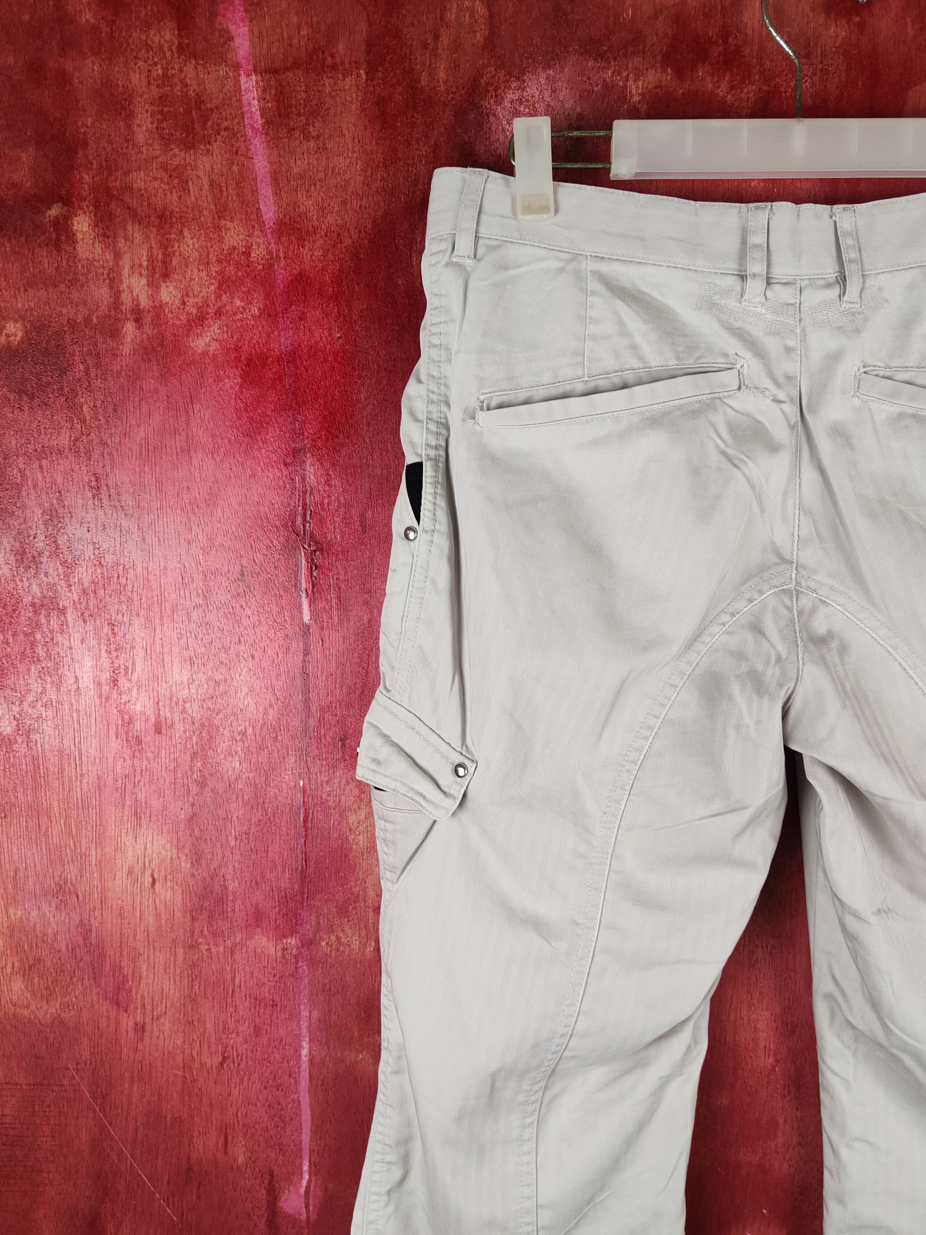 Japanese Brand Clunk Gray Multipocket Tactical Cargo Pants #S2313 Size US 30 / EU 46 - 8 Thumbnail