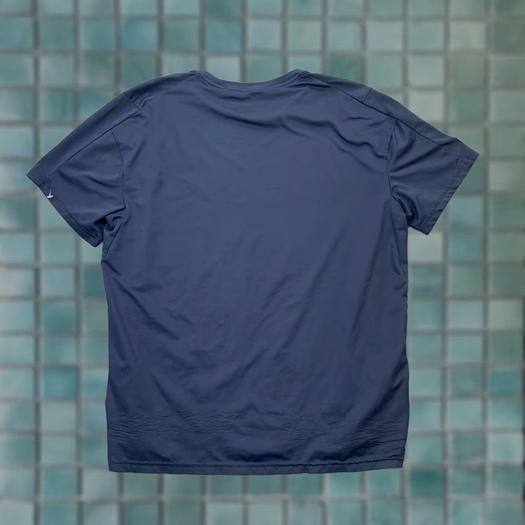 Nike Nike Shirt Mens Large Blue Pro Dri Fit Uv Miler Swoosh Logo Side Slit Running Size US L / EU 52-54 / 3 - 1 Thumbnail