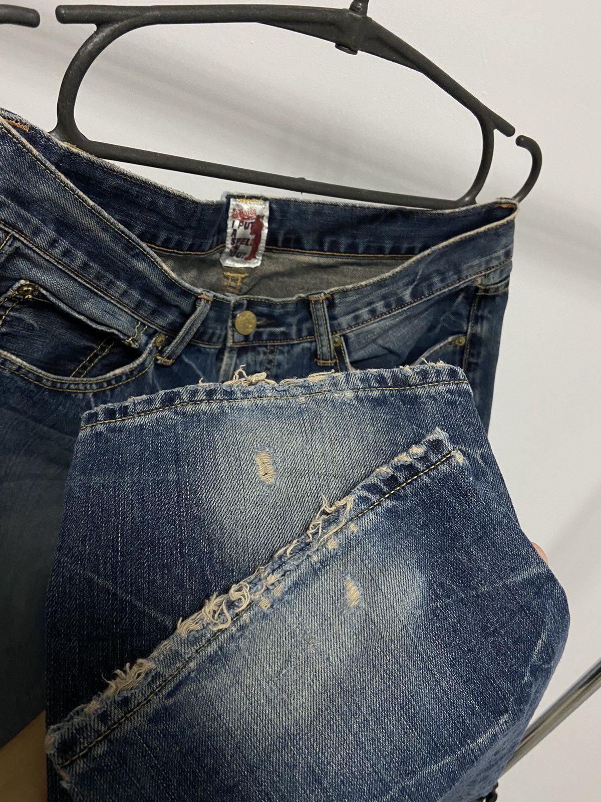 Ed Hardy × Vintage Ed Hardy pants Vintage jeans sk8 pocket tiger Logo Size US 34 / EU 50 - 13 Thumbnail