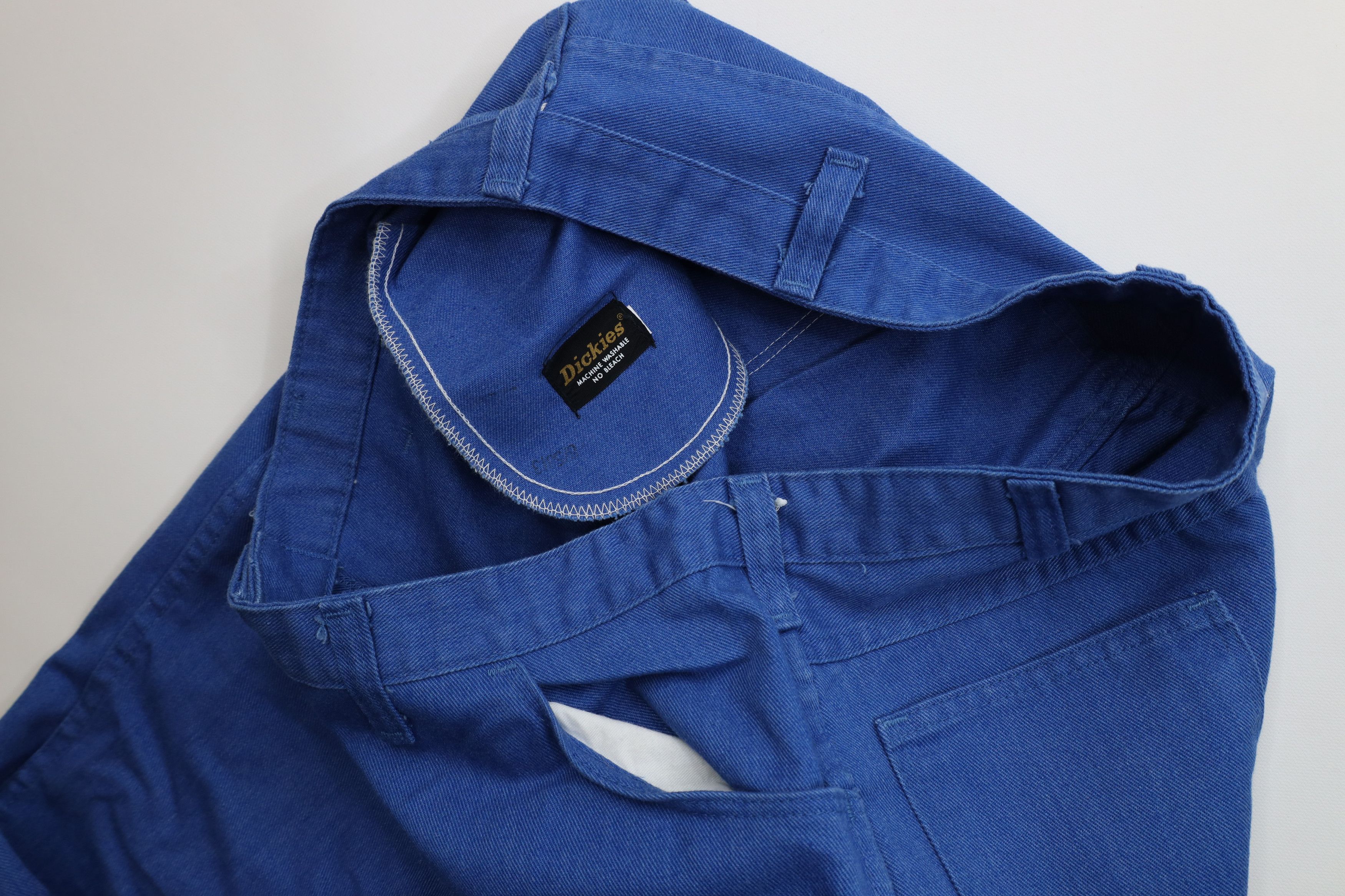 Dickies Vintage 60s 70s Dickies Bell Bottoms Denim Jeans Blue USA Size US 40 / EU 56 - 9 Thumbnail