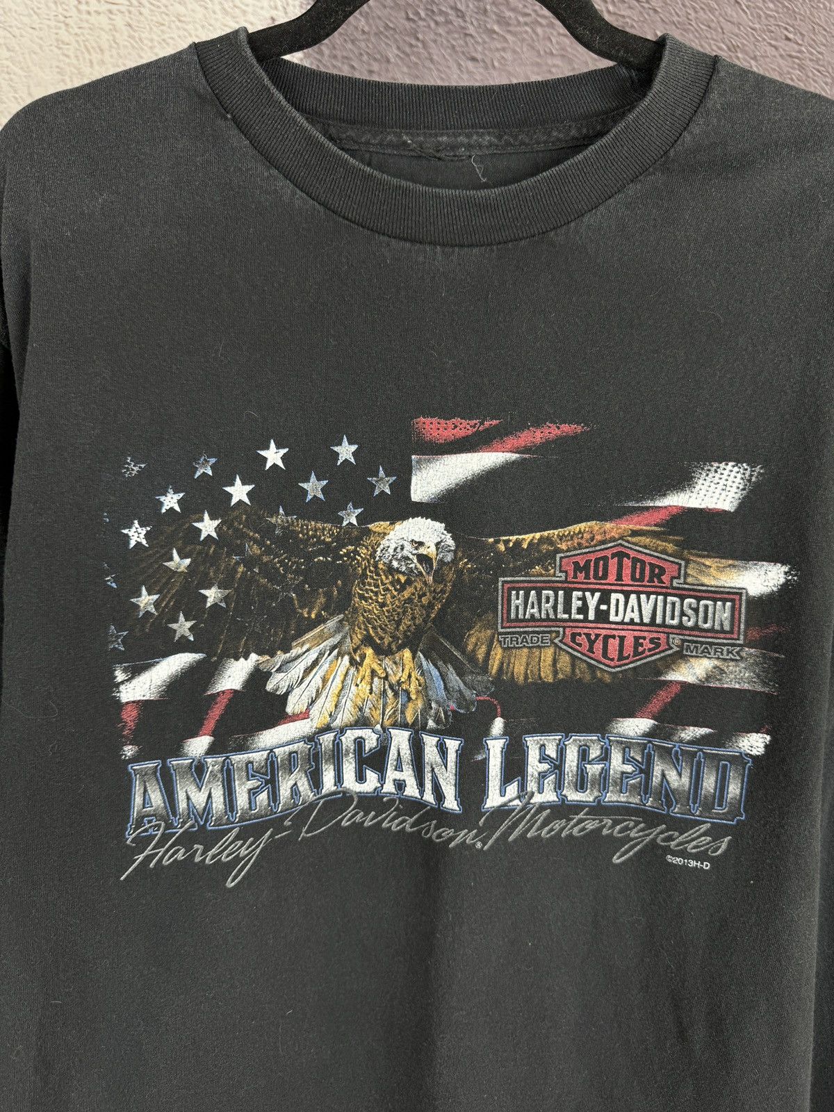 Harley Davidson Harley-Davidson Motorcycles American Legend vintage 2013 tee Size US L / EU 52-54 / 3 - 4 Thumbnail