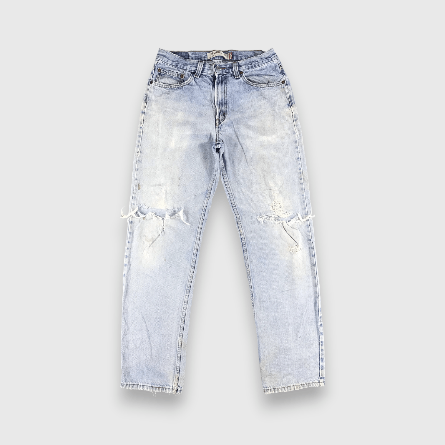 Levi's Vintage Blue Wash Levis 550 Jeans-J2595 Size US 31 - 1 Thumbnail