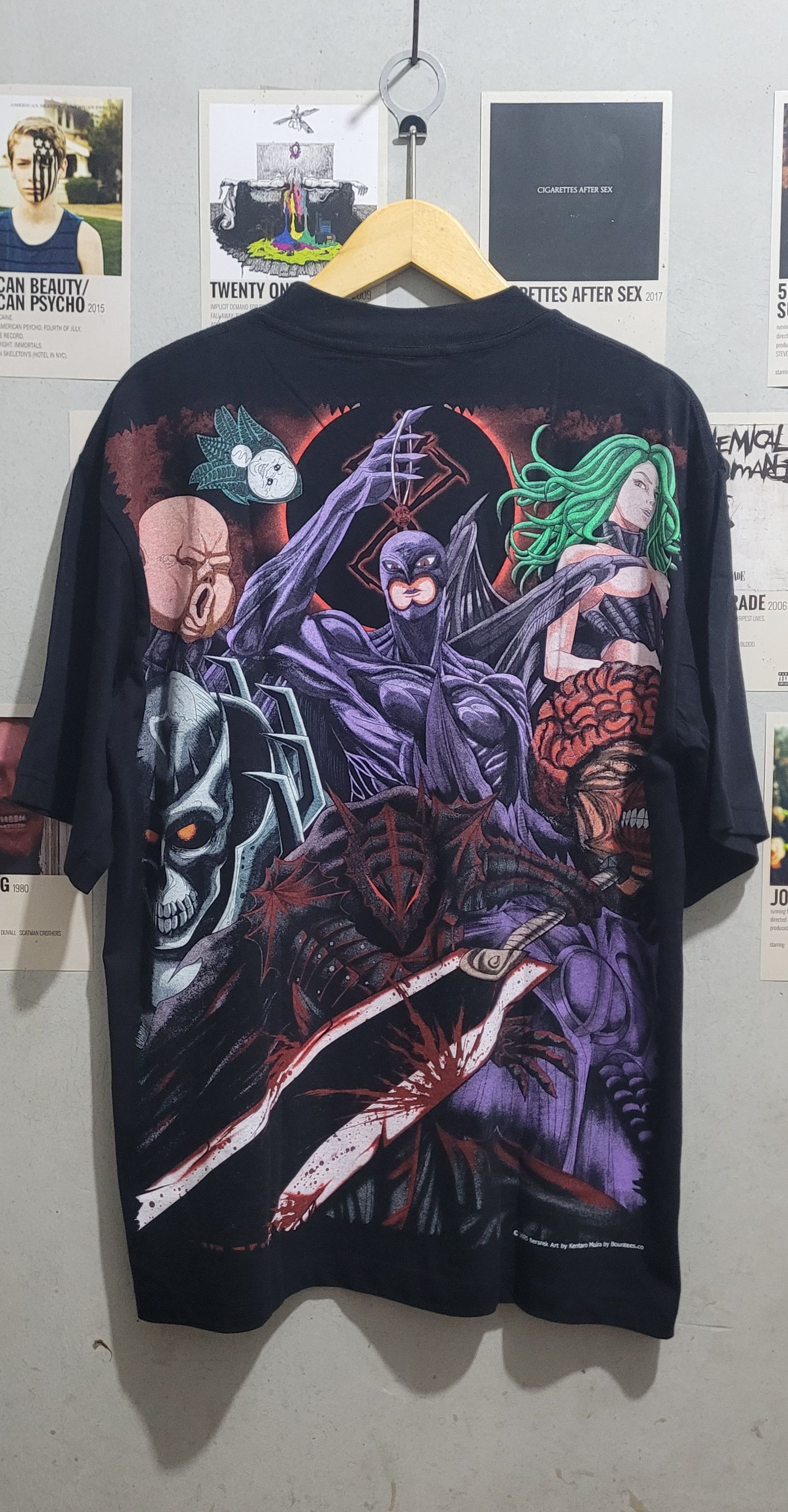 Anime The potrait of Guts & The Dragonslayer Size US XL / EU 56 / 4 - 2 Thumbnail