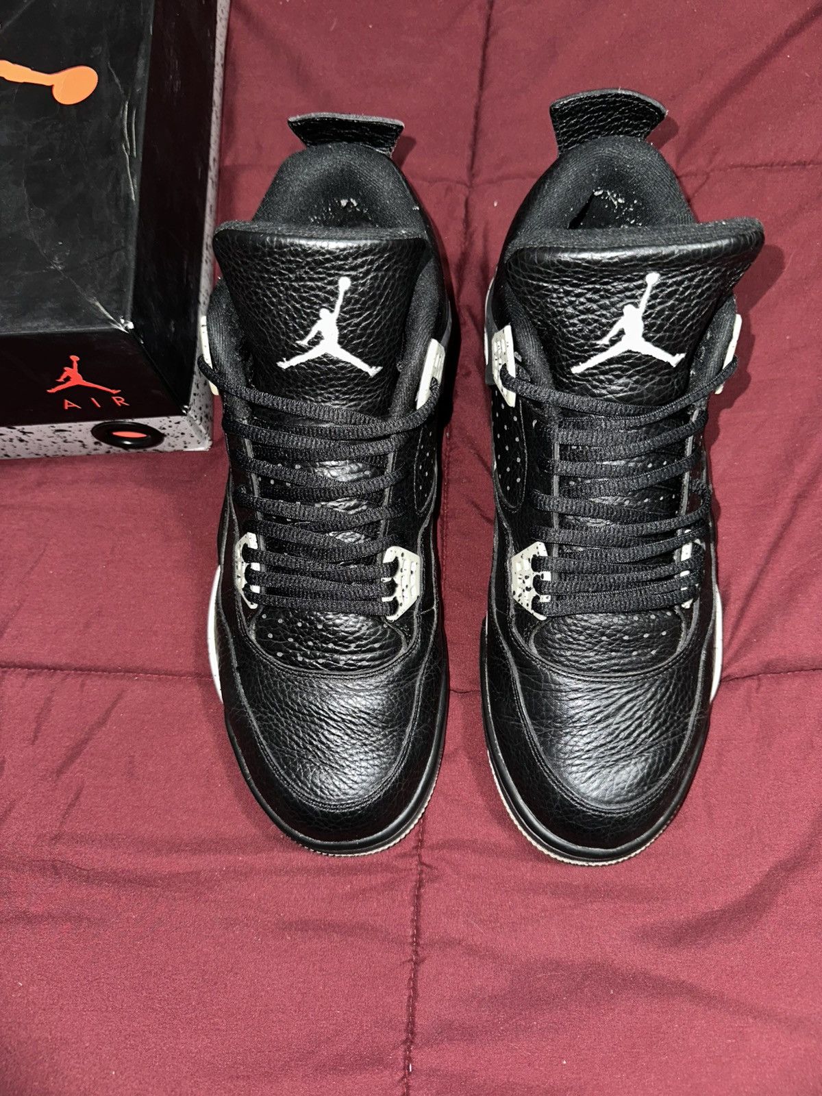 Jordan Brand Jordan 4 black Oreo Size US 12 / EU 45 - 1 Thumbnail