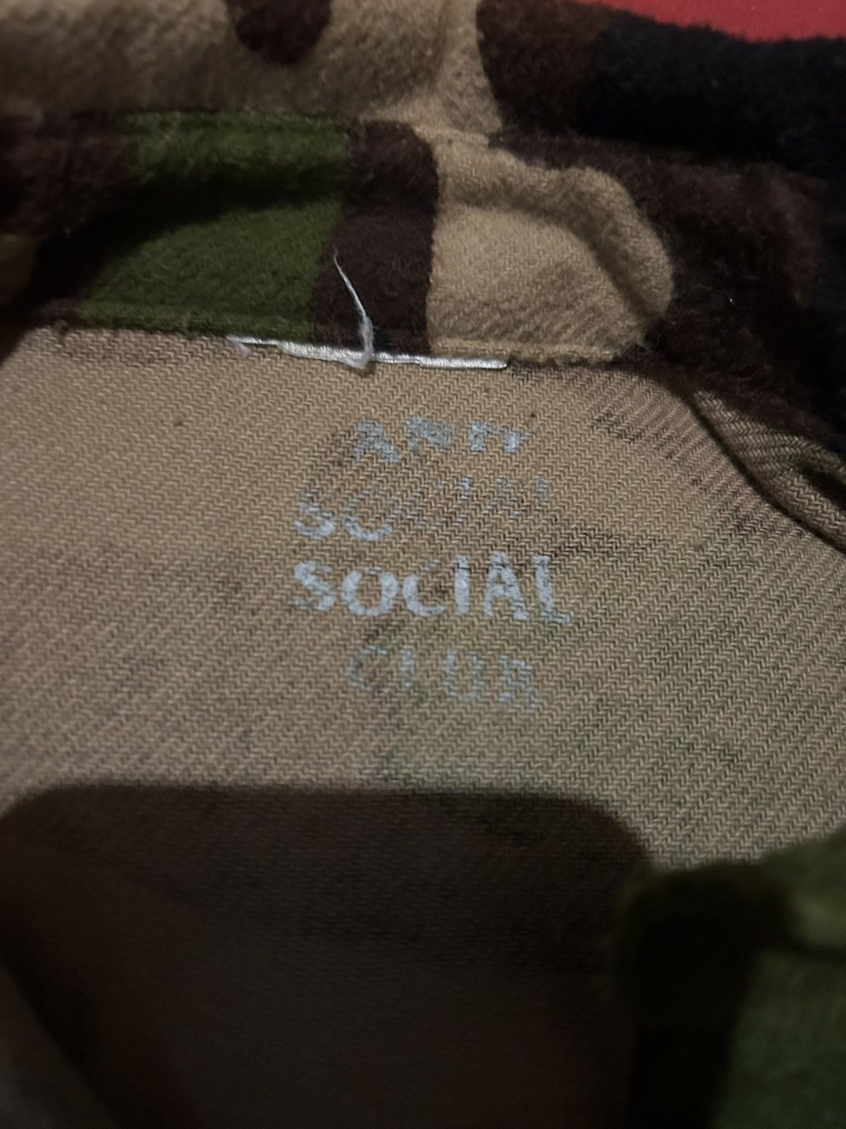 Anti Social Social Club Anti Social Social Club Camo Flannel Size US M / EU 48-50 / 2 - 3 Thumbnail