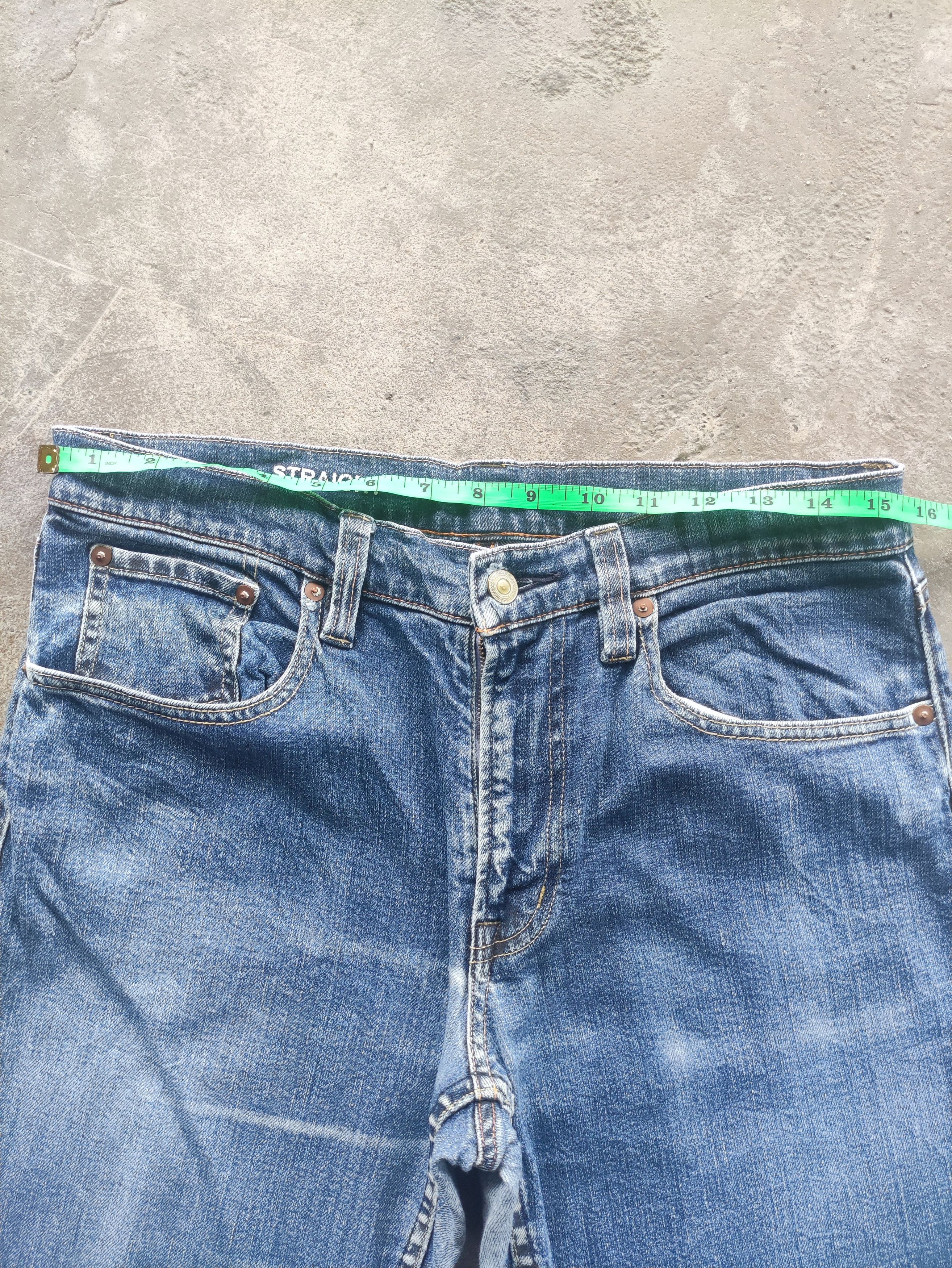 Japanese Brand Vintage Japanese Brand Straight Cut Jeans Faded Pants Size US 32 / EU 48 - 5 Thumbnail