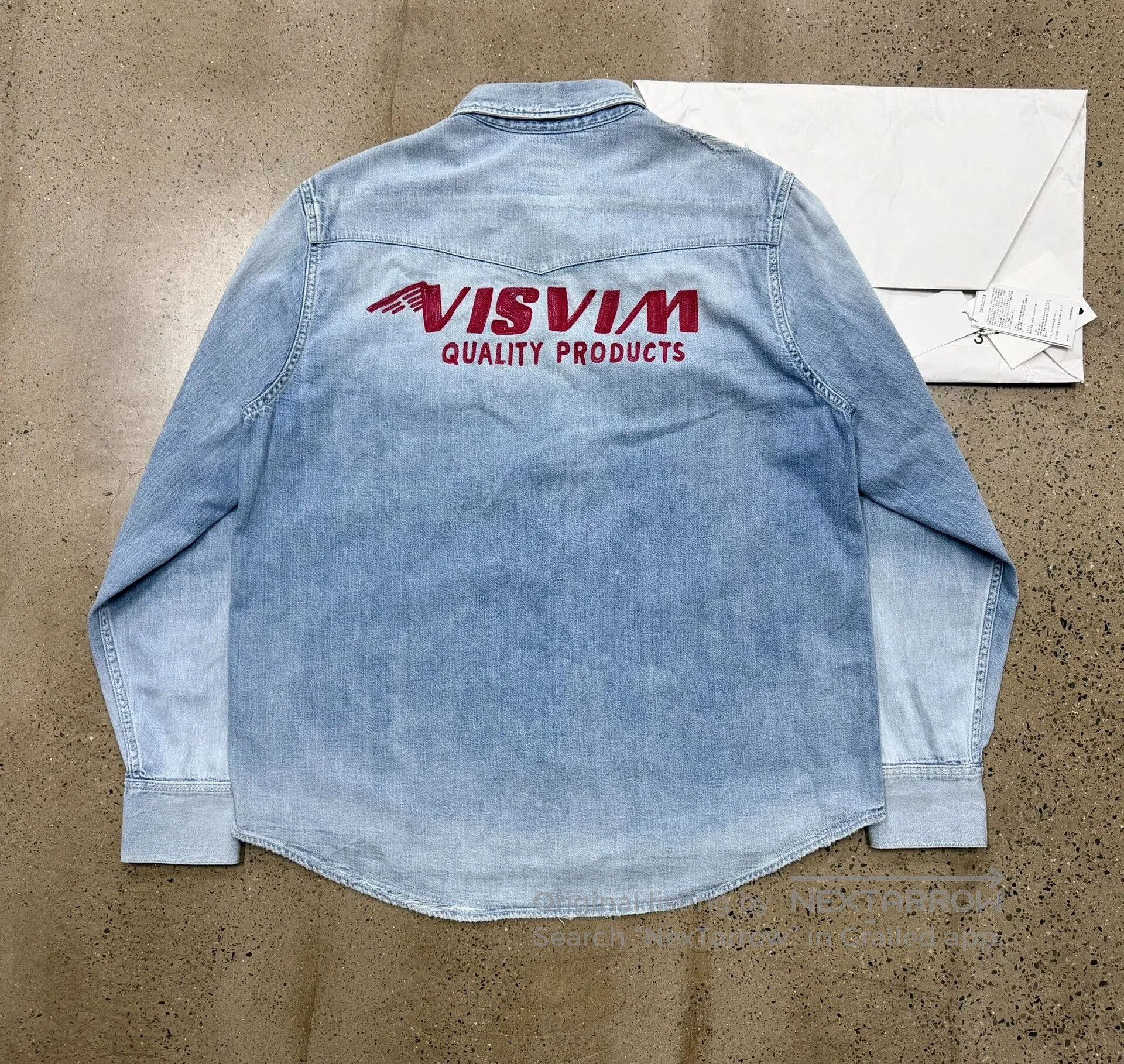 Visvim VISVIM Social Sculpture Shirt Crash. Size US L / EU 52-54 / 3 - 1 Thumbnail