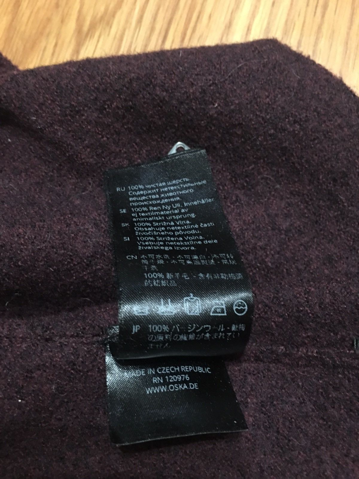 Designer OSKA Boiled Virgin Wool Vest Gillet Size 1 Size M / US 6-8 / IT 42-44 - 11 Thumbnail