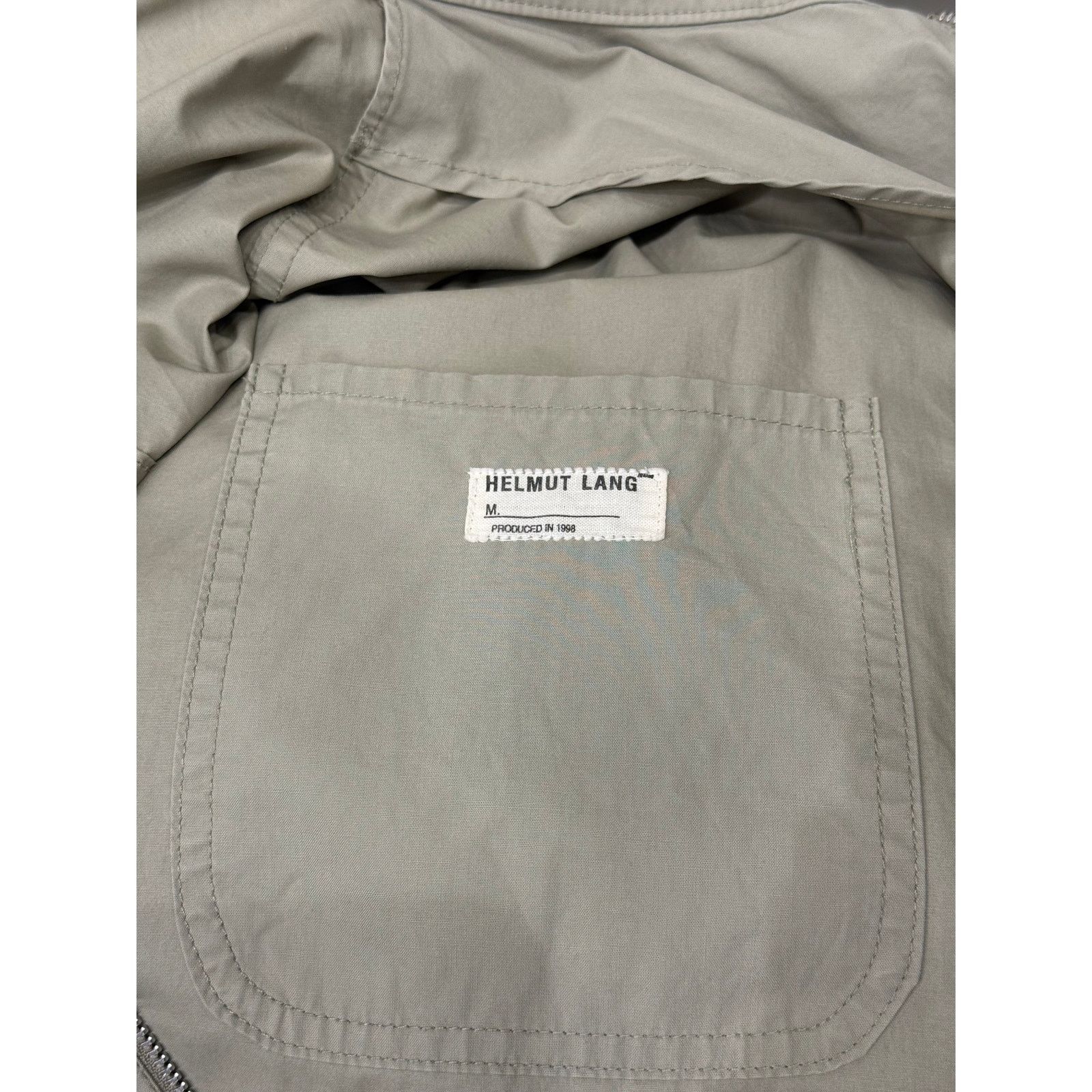 Helmut Lang 1998 Helmut Lang one pocket work jacket Size XL / US 12-14 / IT 48-50 - 7 Thumbnail
