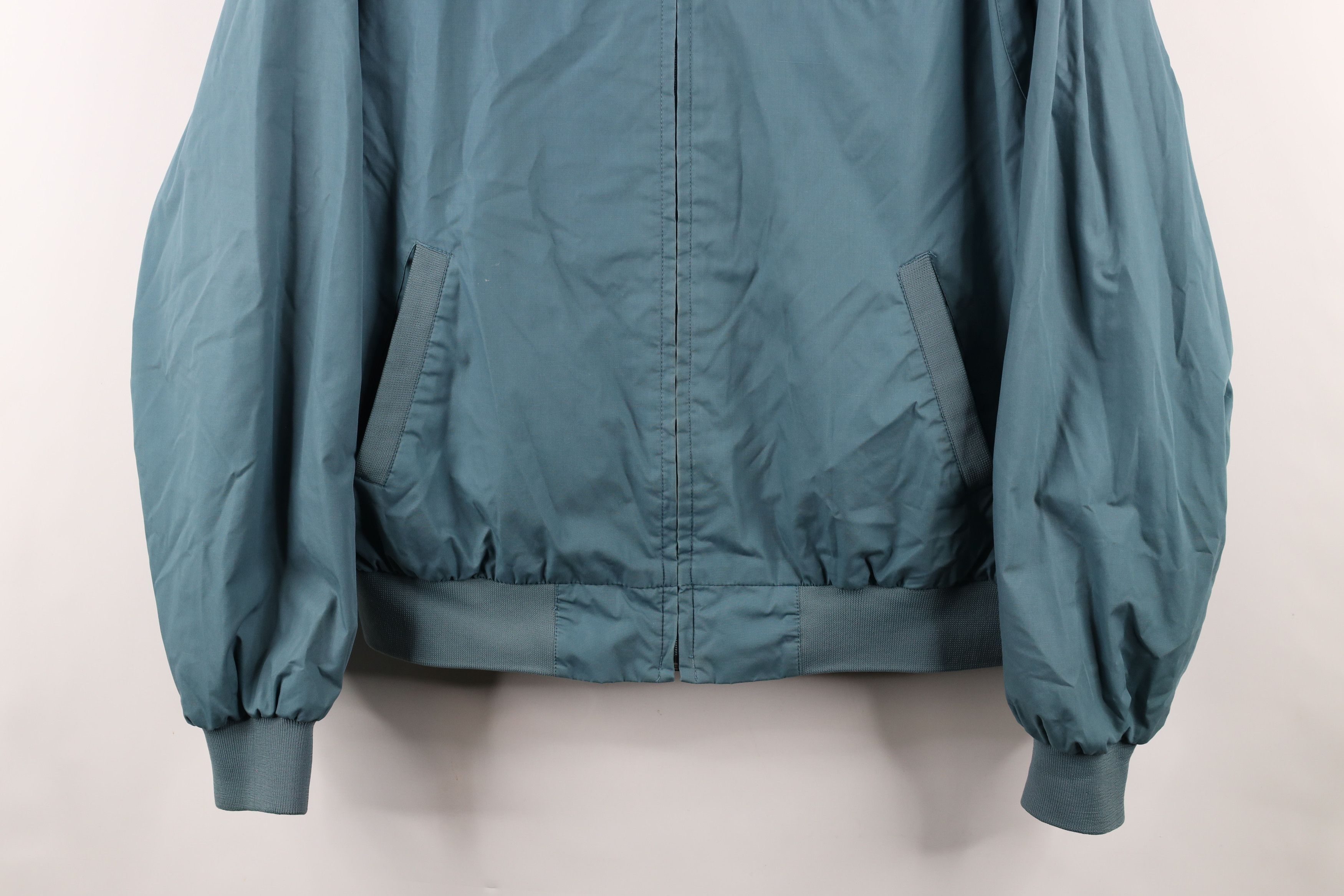 Members Only × Vintage Vintage 90s Members Only Cafe Racer Bomber Jacket Teal Size US XL / EU 56 / 4 - 3 Thumbnail