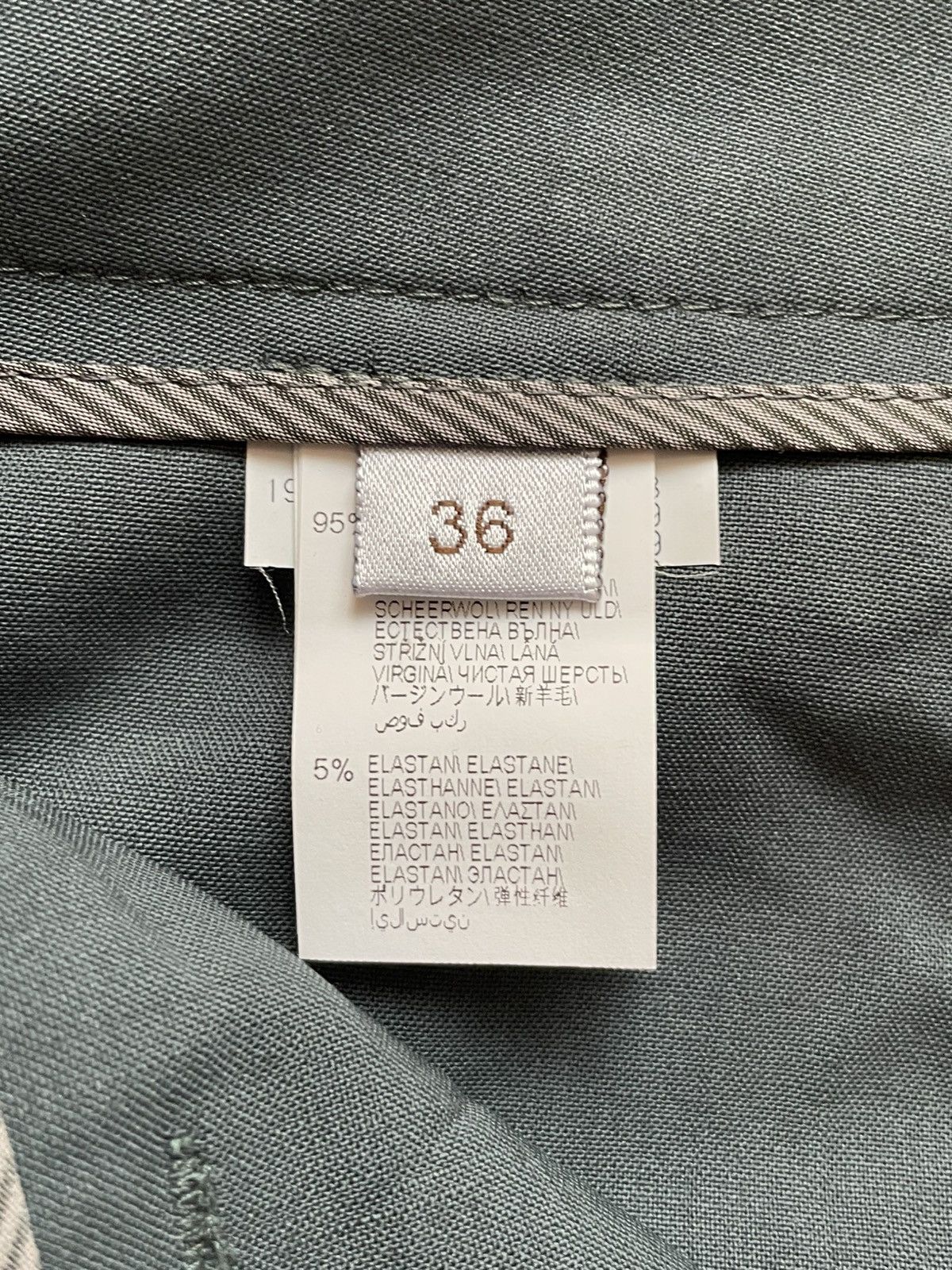 Brunello Cucinelli Deadstock Brunello Cucinelli Wool Pants |Trousers With Belt Size 25" / US 0 / IT 36 - 7 Thumbnail