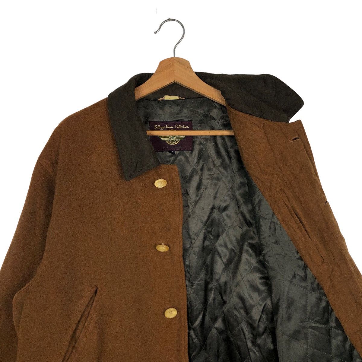 Japanese Brand VINTAGE CHORE WOOL JACKET NELLA MODA JAPAN MADE Size US M / EU 48-50 / 2 - 9 Thumbnail