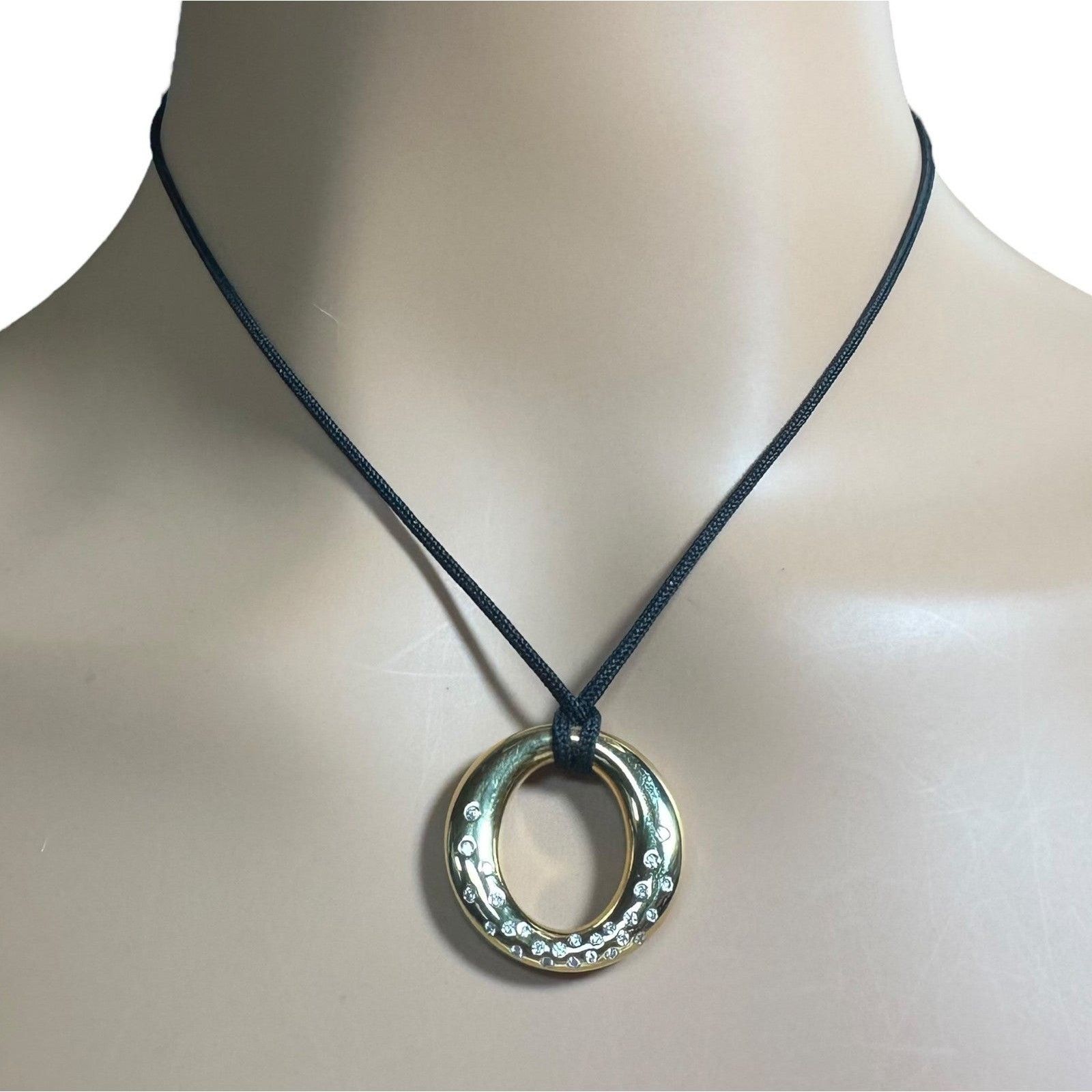 Tiffany & Co. Tiffany & Co 18k Gold Peretti Diamond Sevillana Necklace Size ONE SIZE - 11 Thumbnail