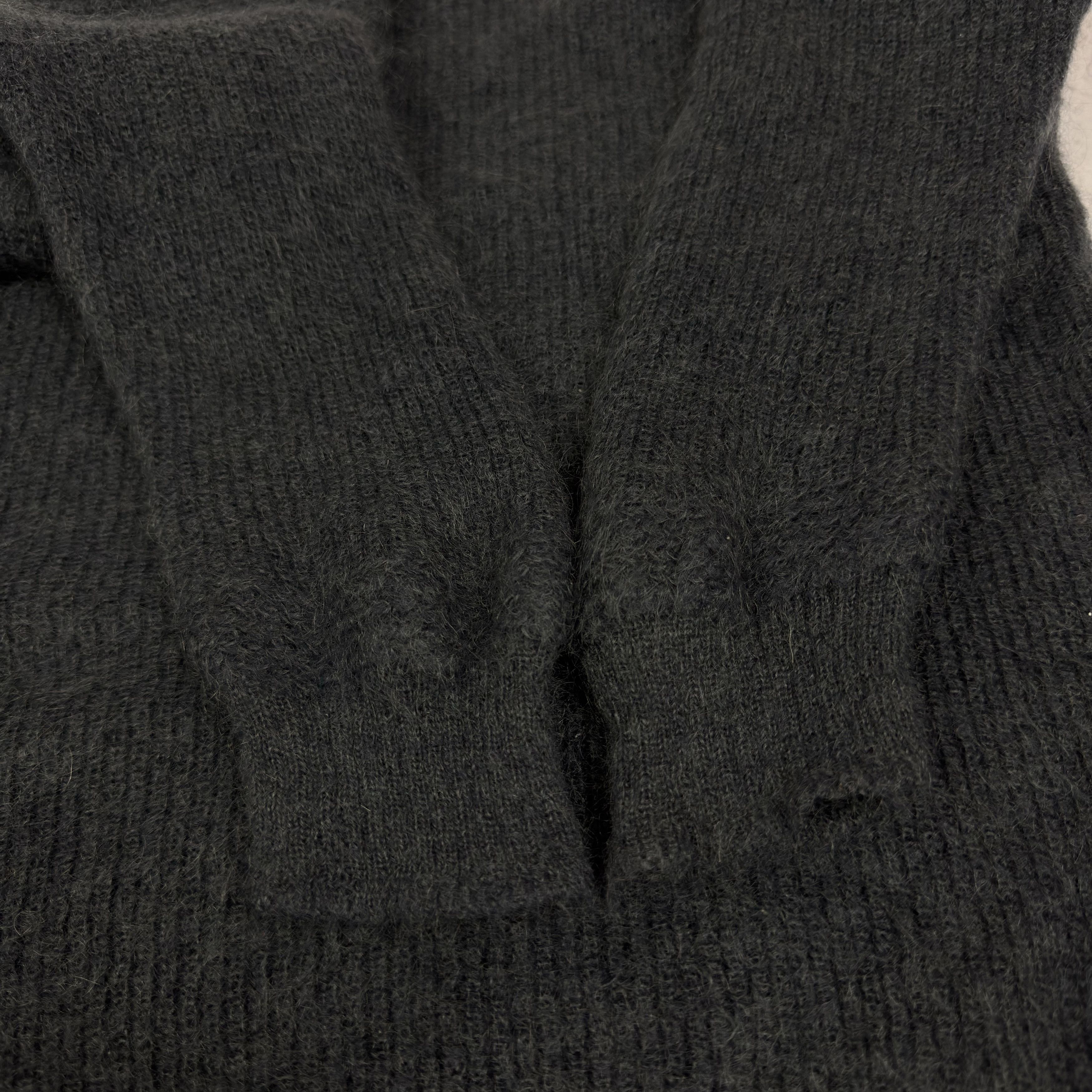 Acne Studios Acne Women's blue Suede Mohair Knitted Pullover Sweater M Size M / US 6-8 / IT 42-44 - 5 Thumbnail