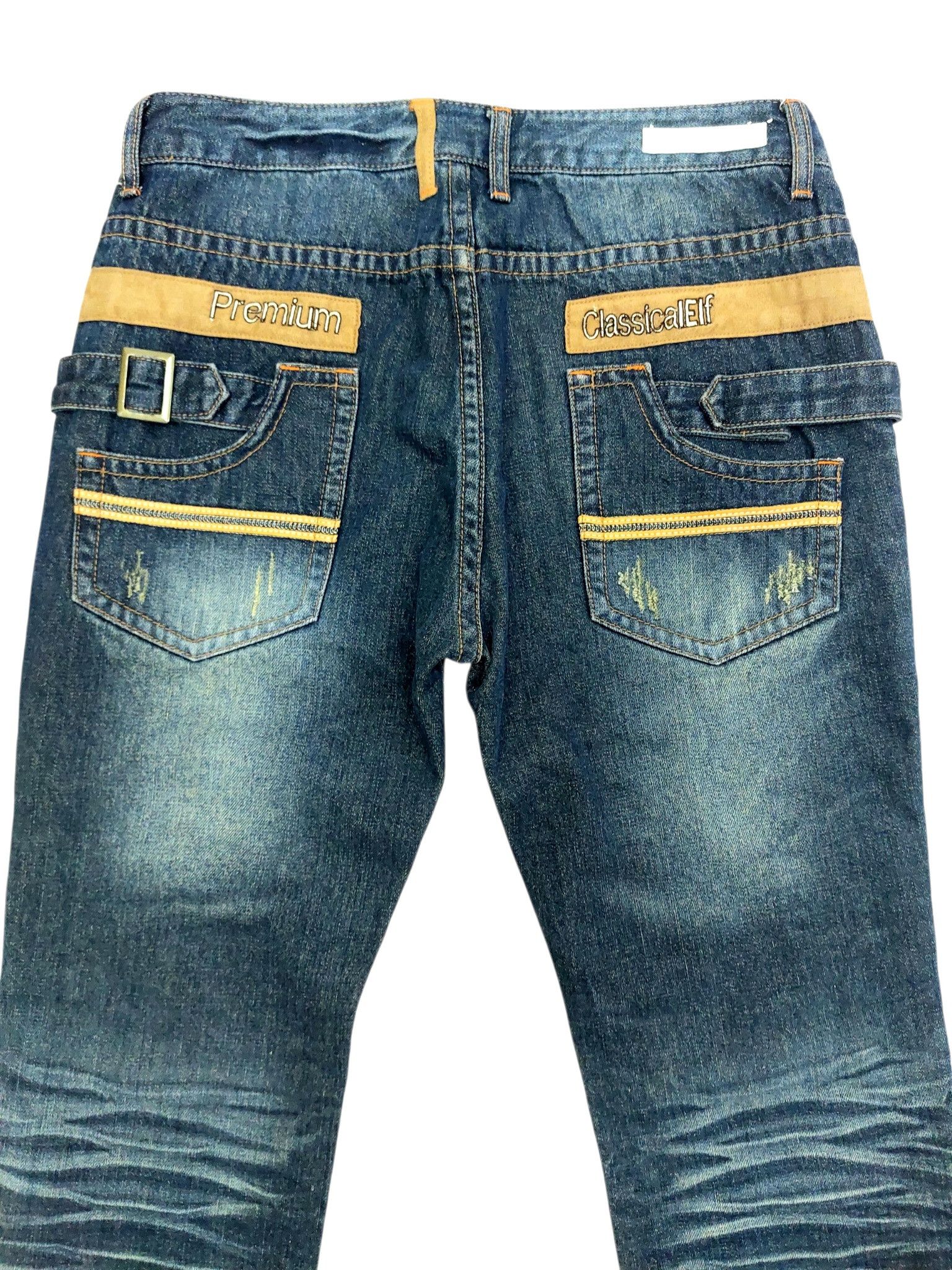 Vintage Vintage Classical Elf 90s Clawsmark Rare Design Jeans Size US 31 - 2 Thumbnail