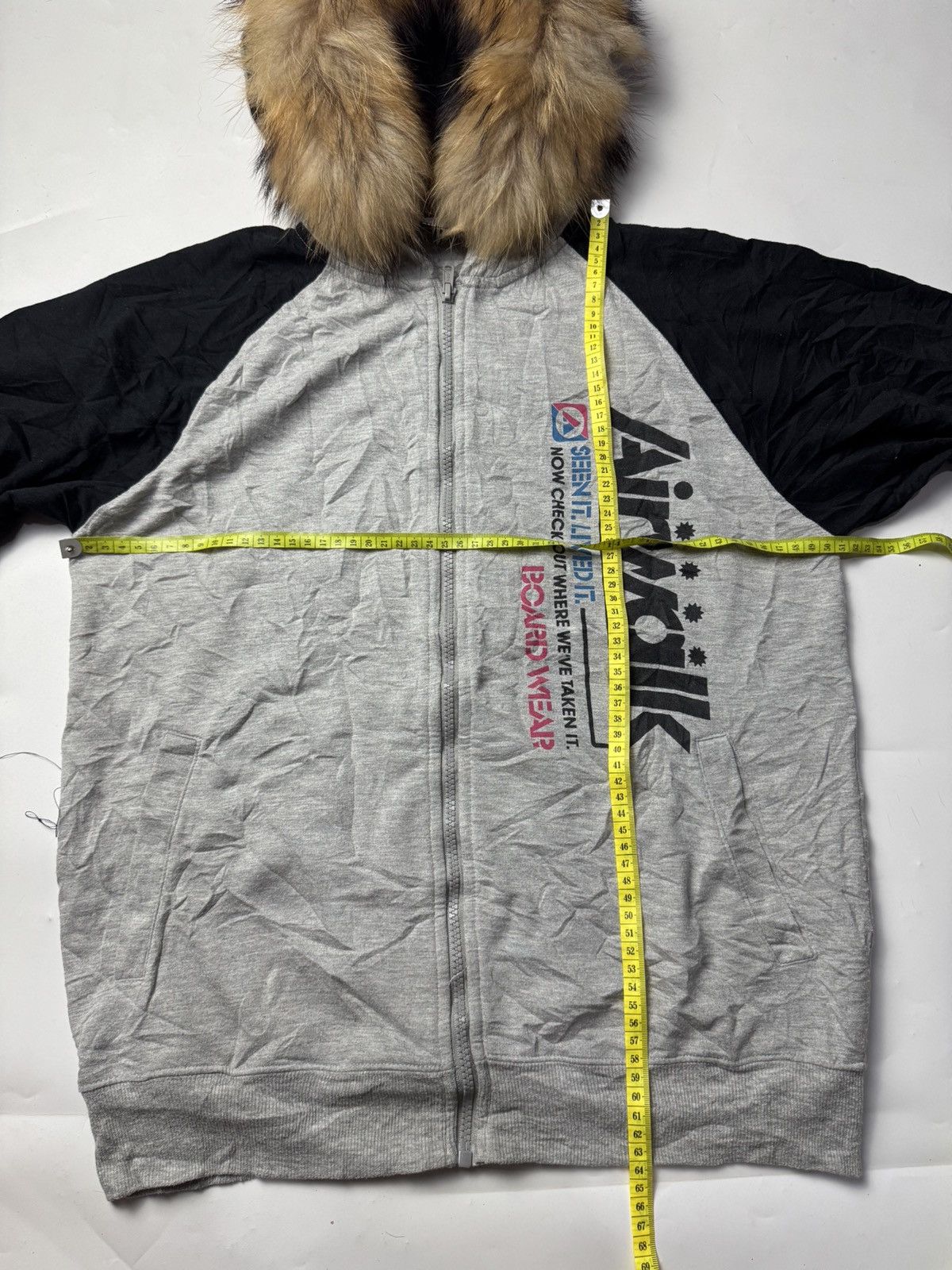 If Six Was Nine × Japanese Brand × Le Grande Bleu (L.G.B.) Fur Hoodie Poem Japanese Airwalk Size US M / EU 48-50 / 2 - 7 Thumbnail