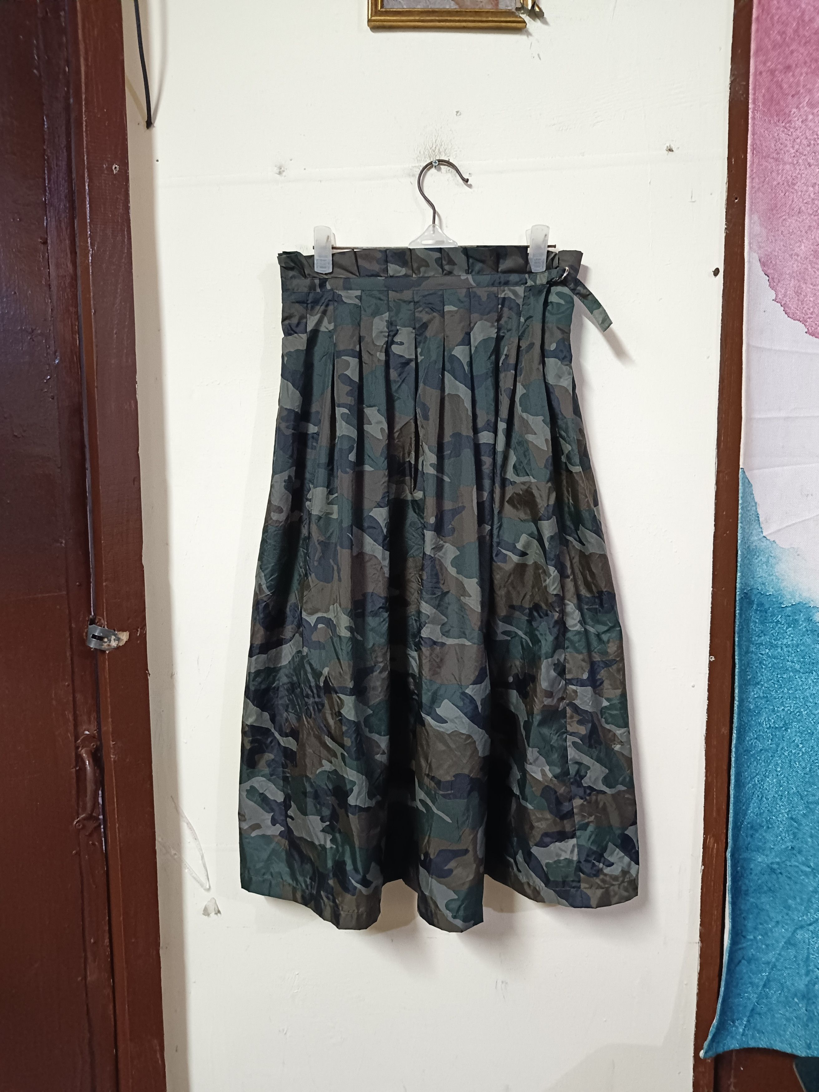 ATSURO TAYAMA Atsuko tayama camouflage skirt Size 26" / US 2 / IT 38 - 2 Thumbnail