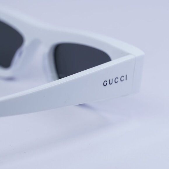 Gucci 🕶️ New Gucci GG1779S 002 White/Grey Sunglasses Size ONE SIZE - 10 Thumbnail