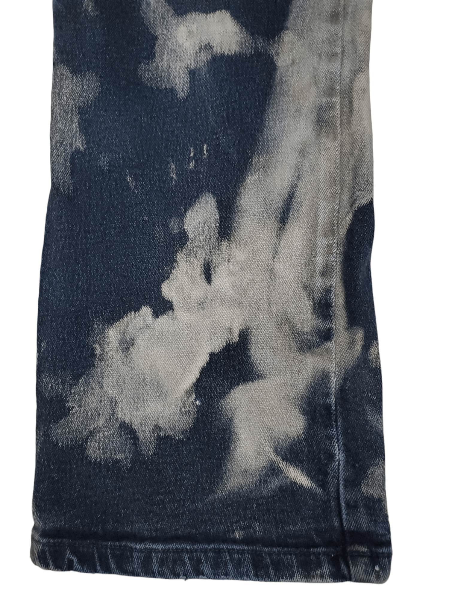 Vintage 🔥Vintage Denim Distressed Stretch Acid Wash 🔥 Size US 30 / EU 46 - 3 Thumbnail