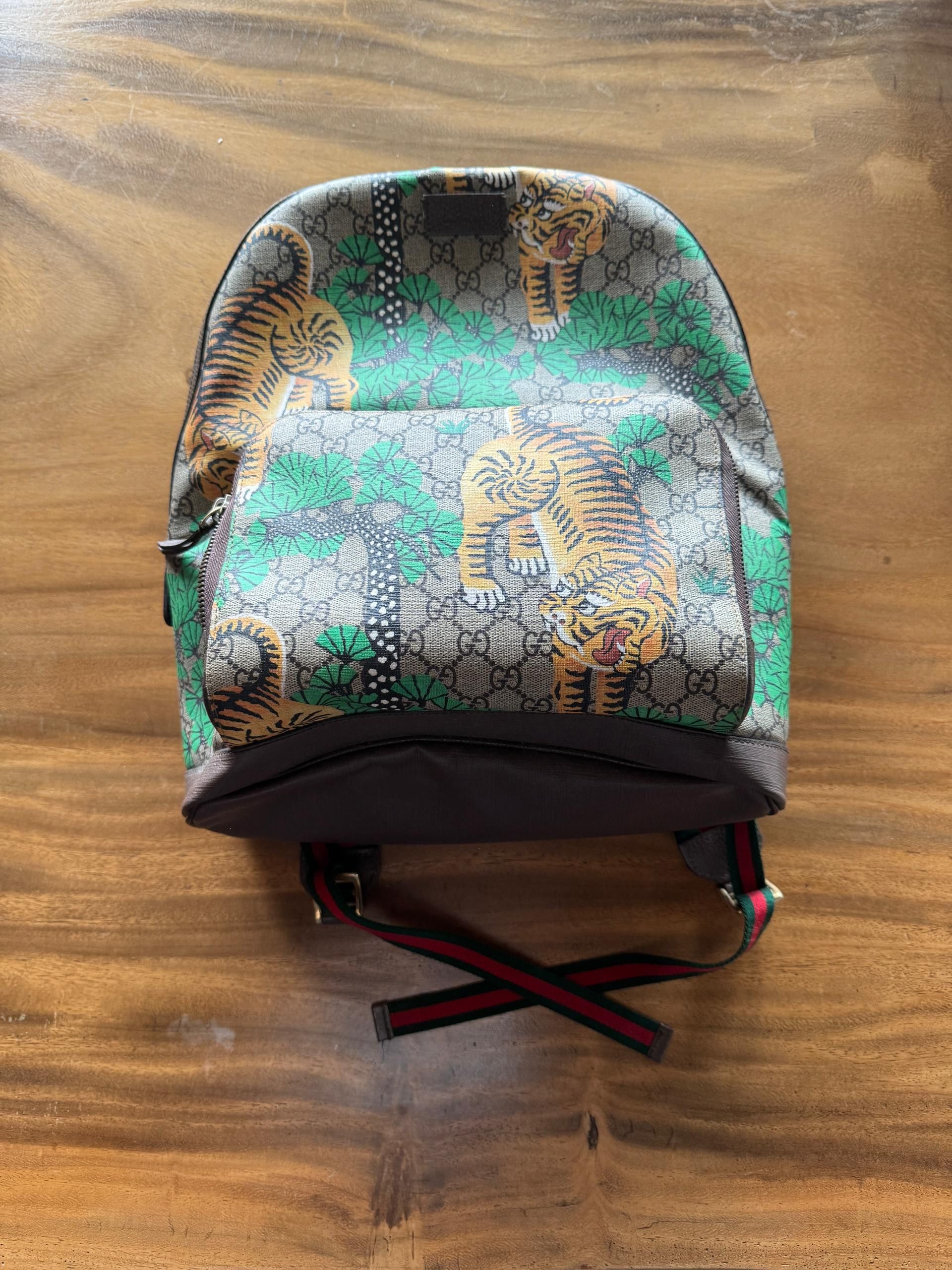 Gucci Gucci Bengal Tiger Backpack Size ONE SIZE - 1 Thumbnail