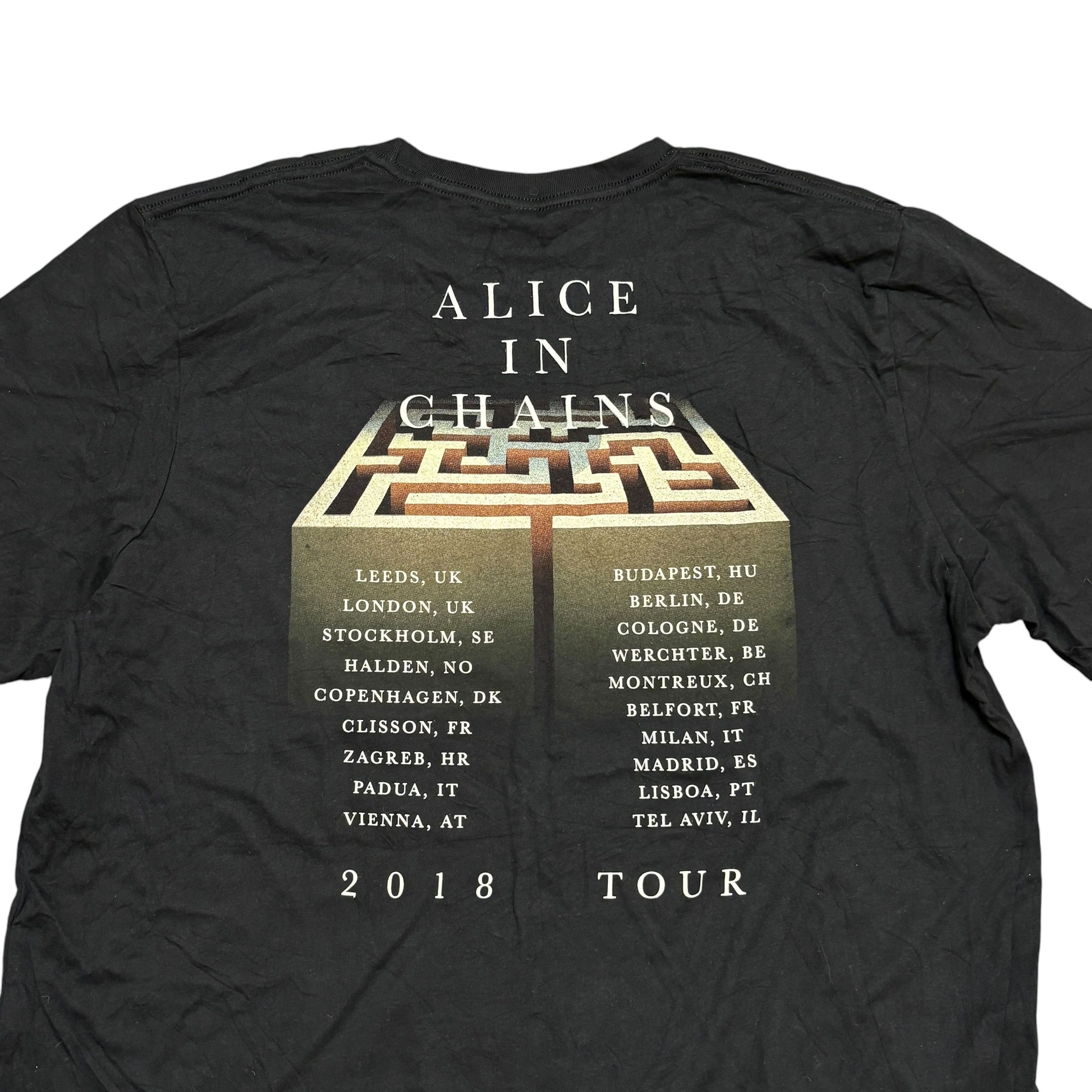 Band Tees Alice In Chains Shirt Grunge Rock Band Tee Soundgarden Size US XL / EU 56 / 4 - 10 Thumbnail