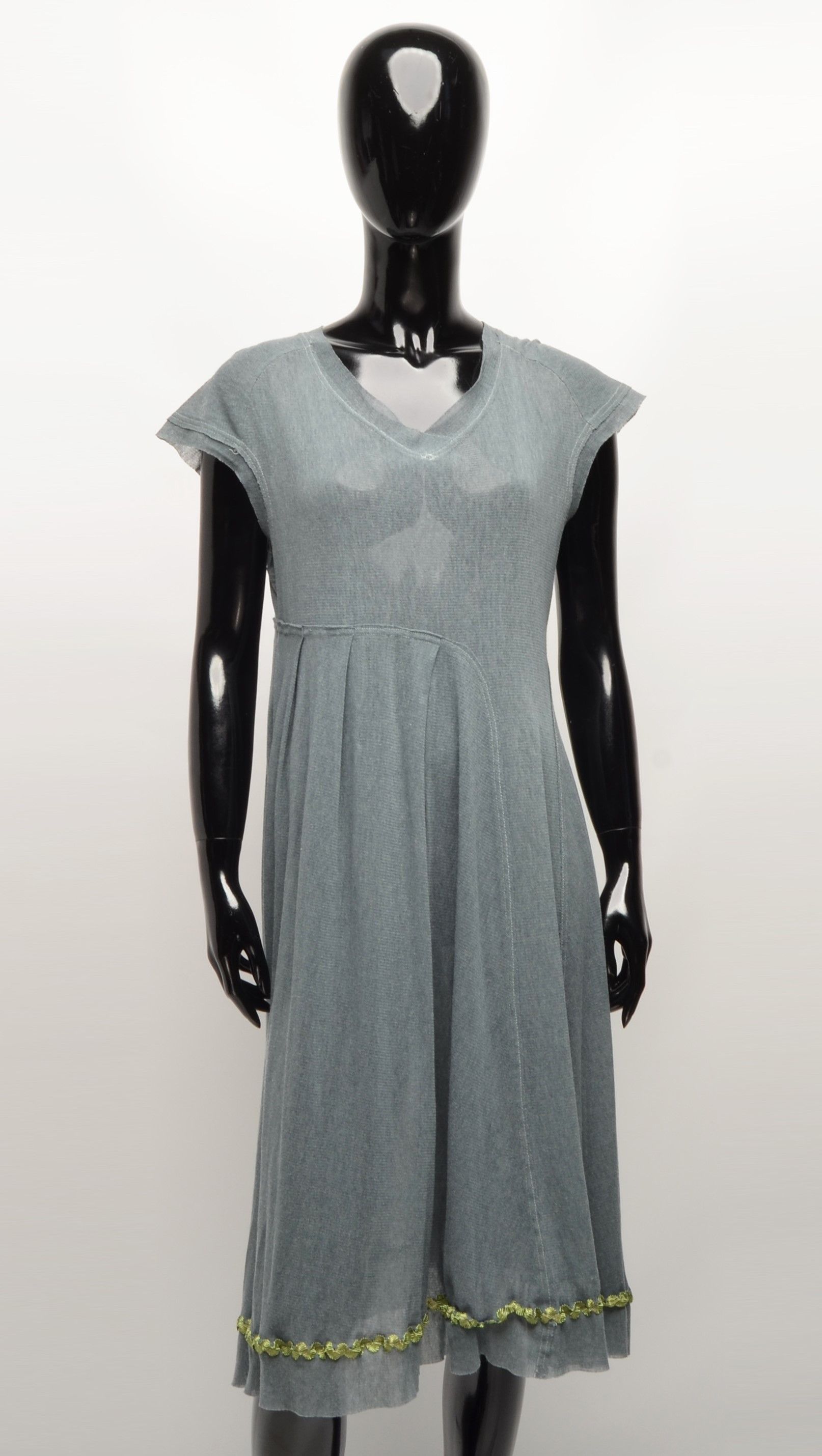 Vintage Vintage Lilith Paris Mesh Coquette Midi Flared Dress Size M / US 6-8 / IT 42-44 - 1 Thumbnail