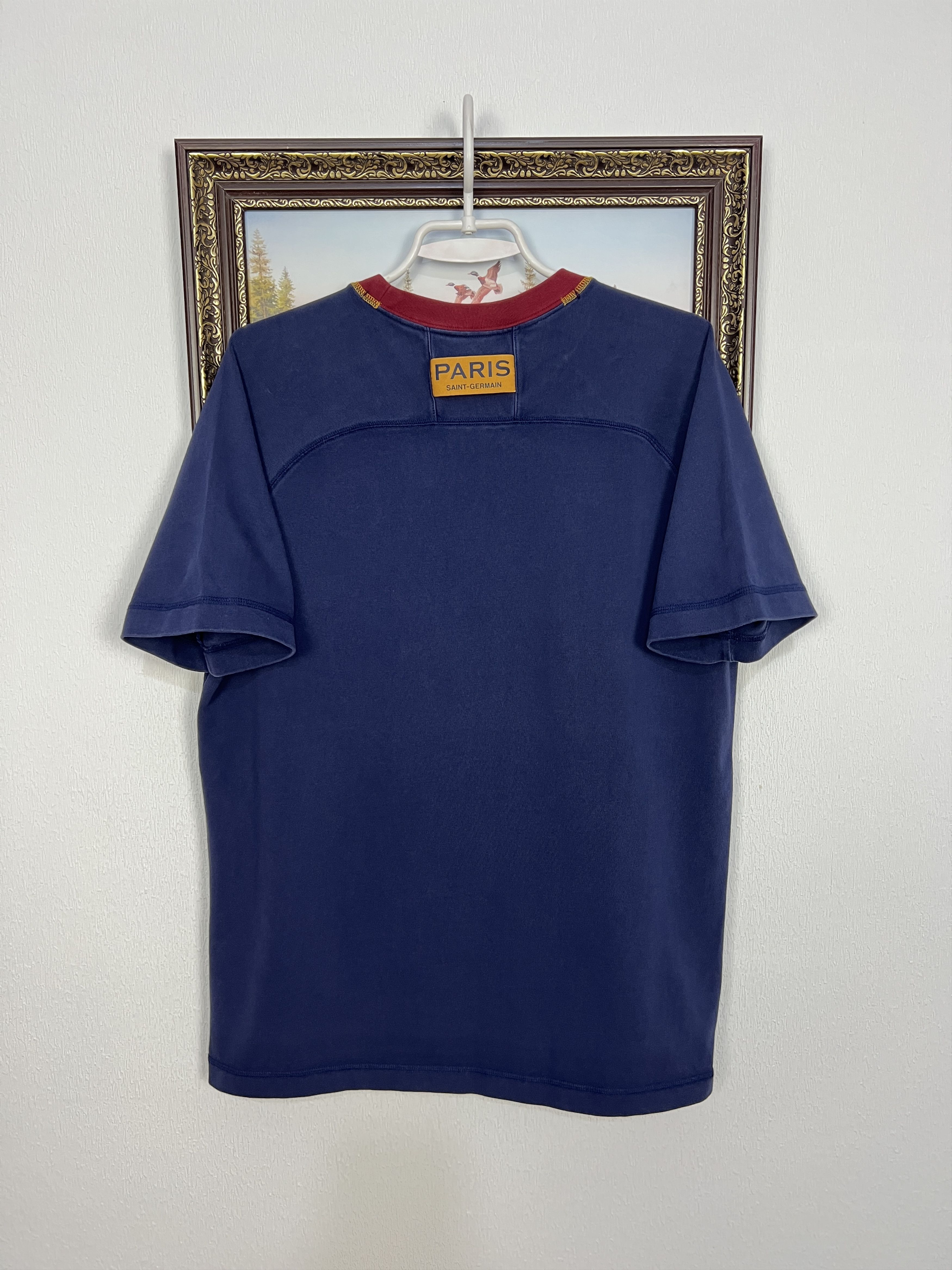 Nike Nike PSG Paris Saint Germain Blue Train Football Shirt Size US M / EU 48-50 / 2 - 9 Thumbnail