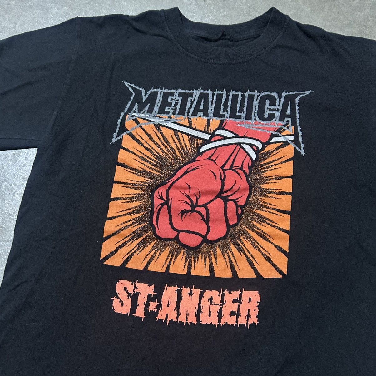 Metallica Metallica st anger pushead band tee shirt Size US M / EU 48-50 / 2 - 4 Thumbnail
