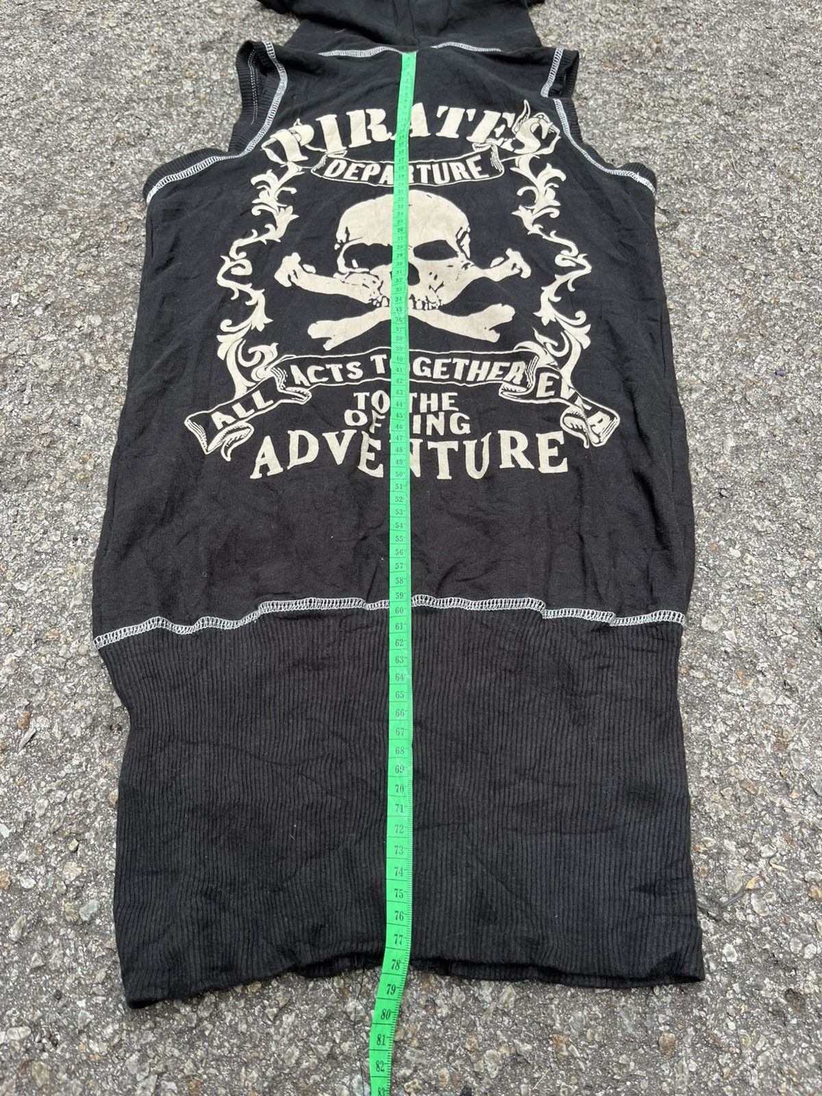 Affliction Crazy Vintage Y2K d.i.a Pirates Skull Zip Hoodie Jacket Punk Size US M / EU 48-50 / 2 - 9 Thumbnail