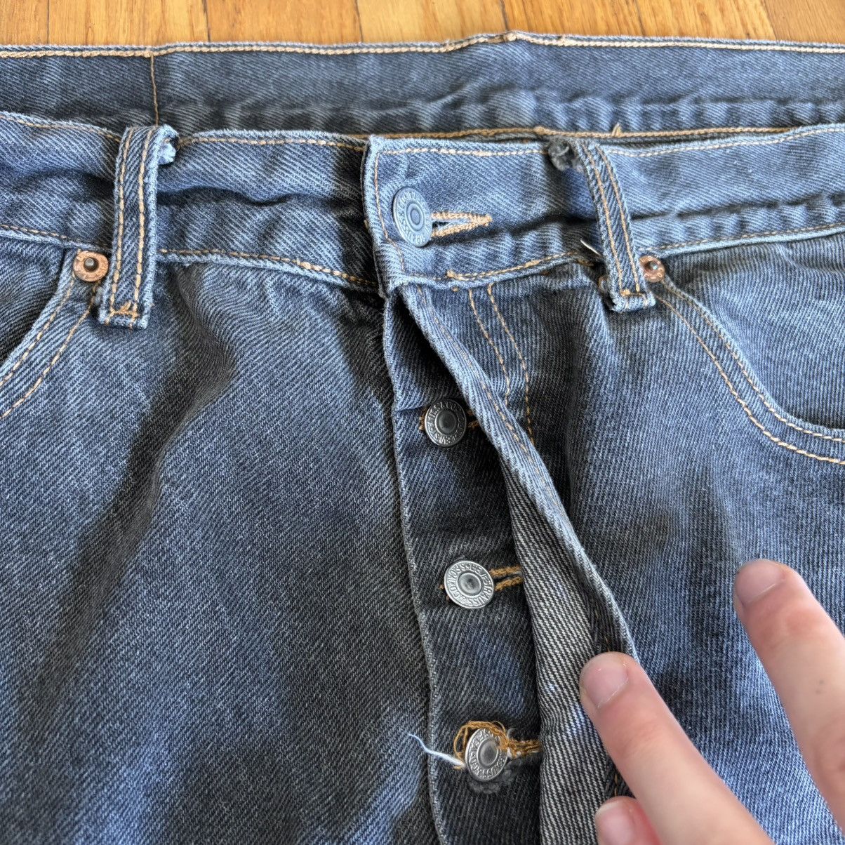 Levi's Vintage Clothing Vintage 90s USA Levi's 501 Black Size US 36 / EU 52 - 4 Thumbnail