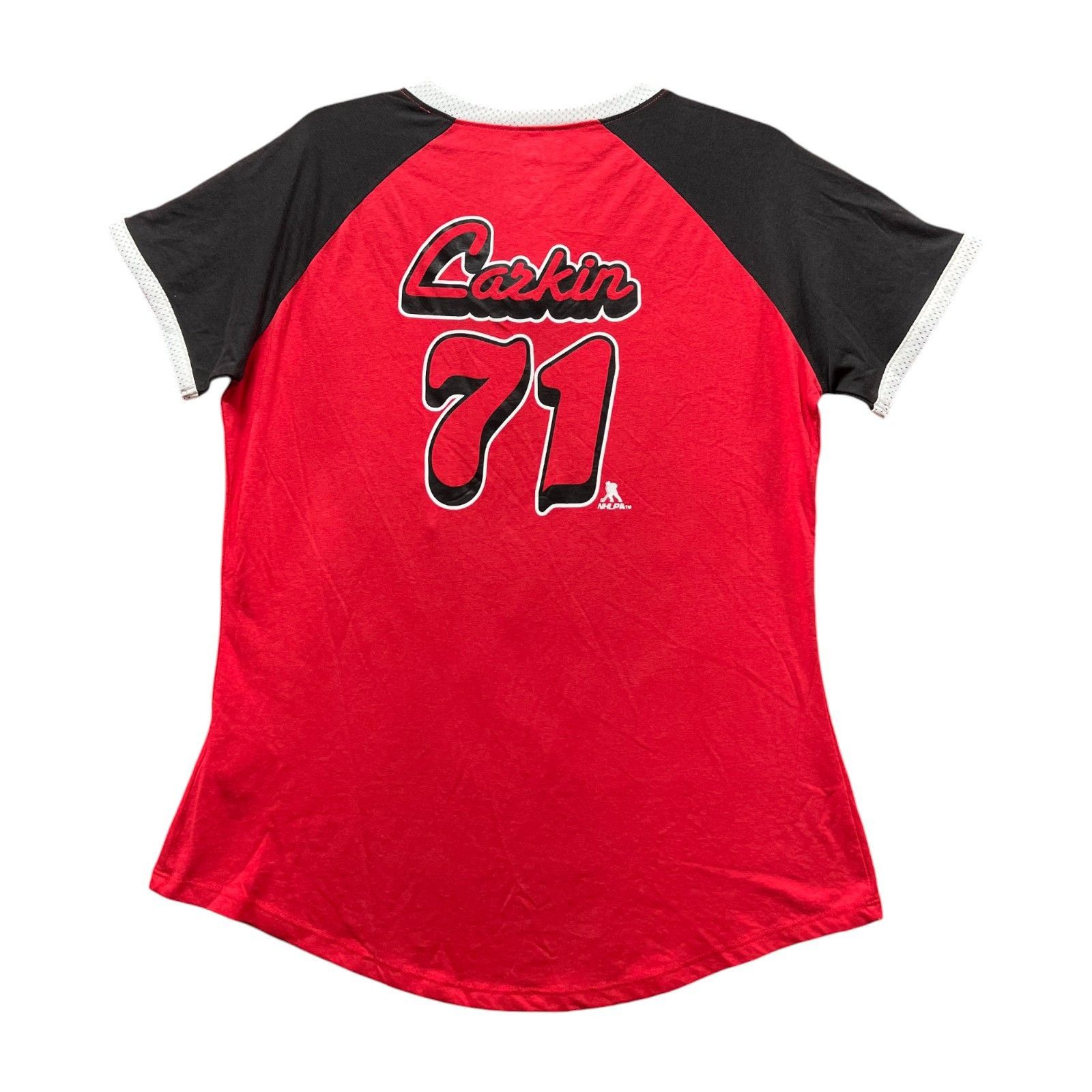 Other PROEDGE - Women's Lightweight Raglan Sleeve Lace Up T-Shirt Size L / US 10 / IT 46 - 2 Thumbnail