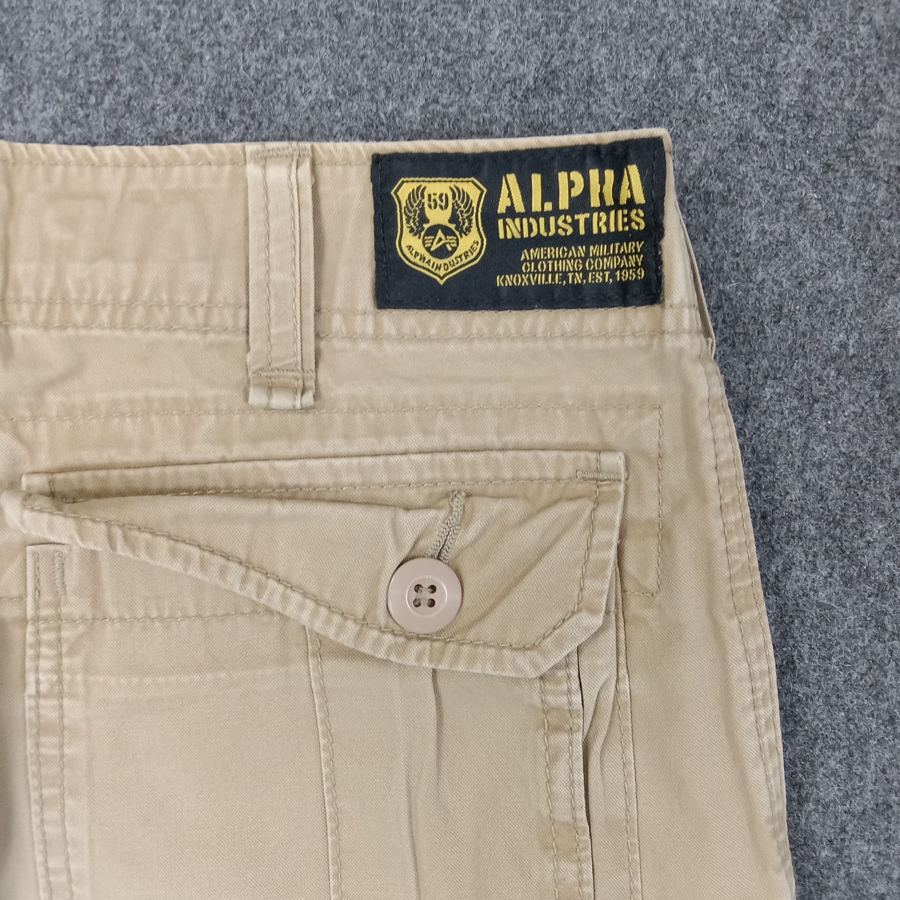 Alpha Industries Alpha Industries American Style Cargo Pants C244N4 Size US 31 - 8 Thumbnail