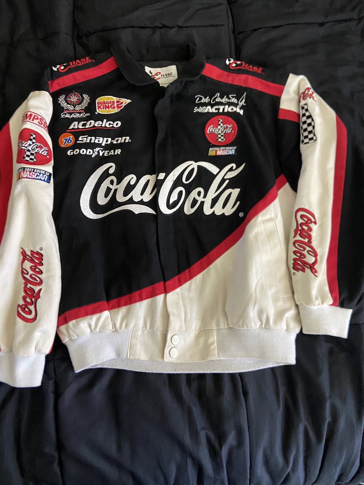 NASCAR × Vintage vintage dale earnhardt jr jacket Coca Cola Size US XXS / EU 40 - 1 Thumbnail