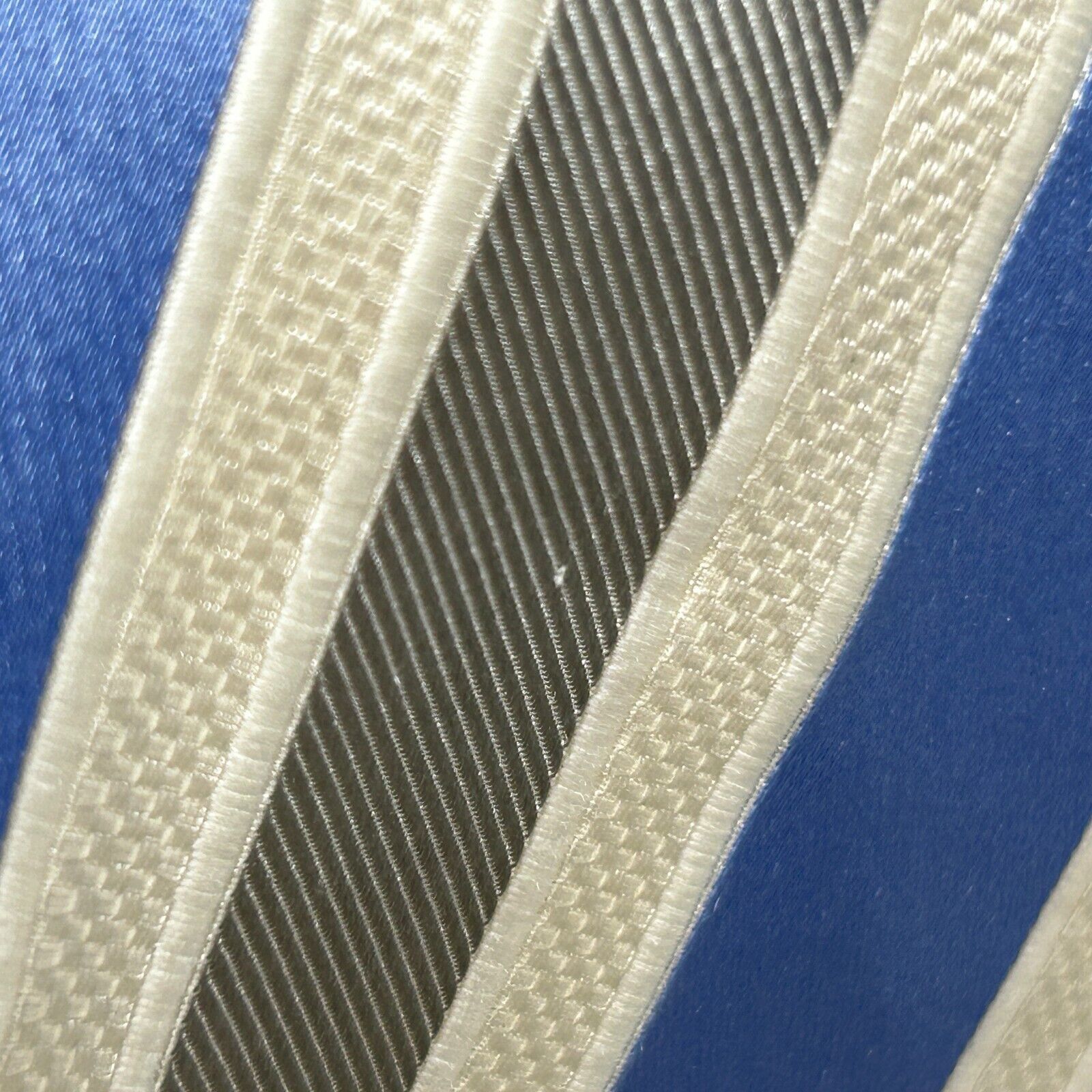 Donald Trump Donald J Trump Signature Collection Necktie Blue Silver Size ONE SIZE - 5 Thumbnail
