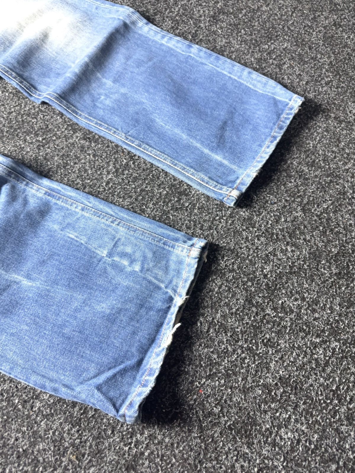 Tommy Hilfiger 00s Y2K Hilfiger Denim Y2K Vintage Faded Straight Jeans Size US 32 / EU 48 - 4 Thumbnail