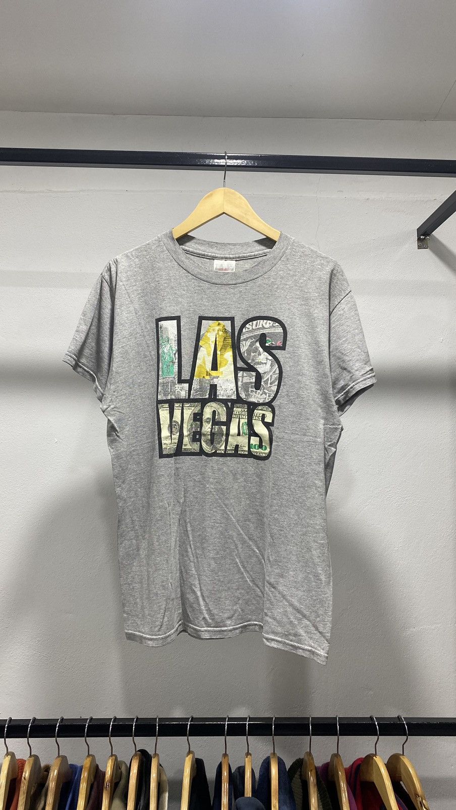 Tultex × Vintage Las Vegas Money Print 80s Size US M / EU 48-50 / 2 - 1 Thumbnail