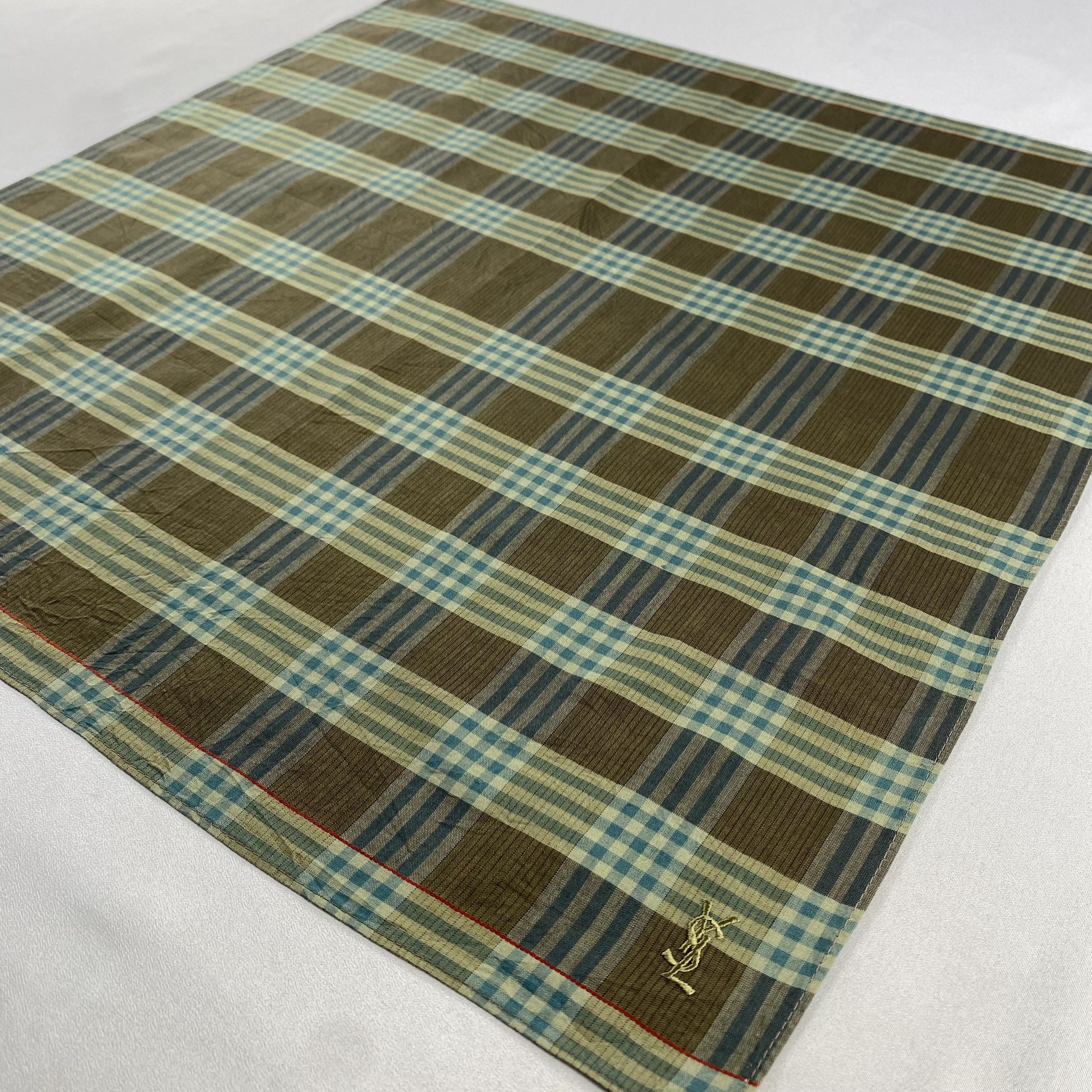 Vintage Yves Saint Laurent Handkerchief / Neckerchief-P1070 Size ONE SIZE - 2 Thumbnail