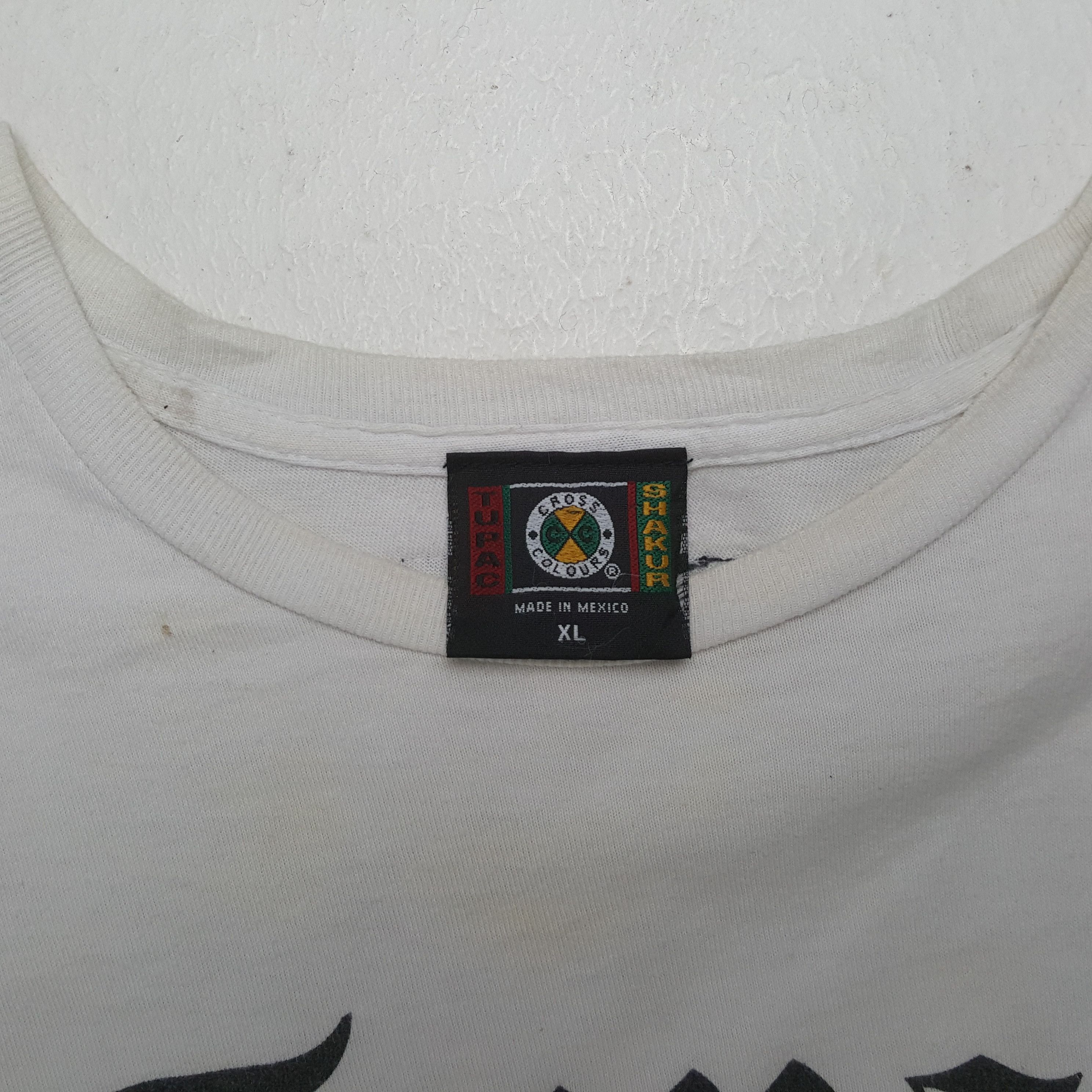 Rap Tees TUPAC SHAKUR X Cross Colours Streetwear Tshirt 31 Size US XL / EU 56 / 4 - 5 Thumbnail