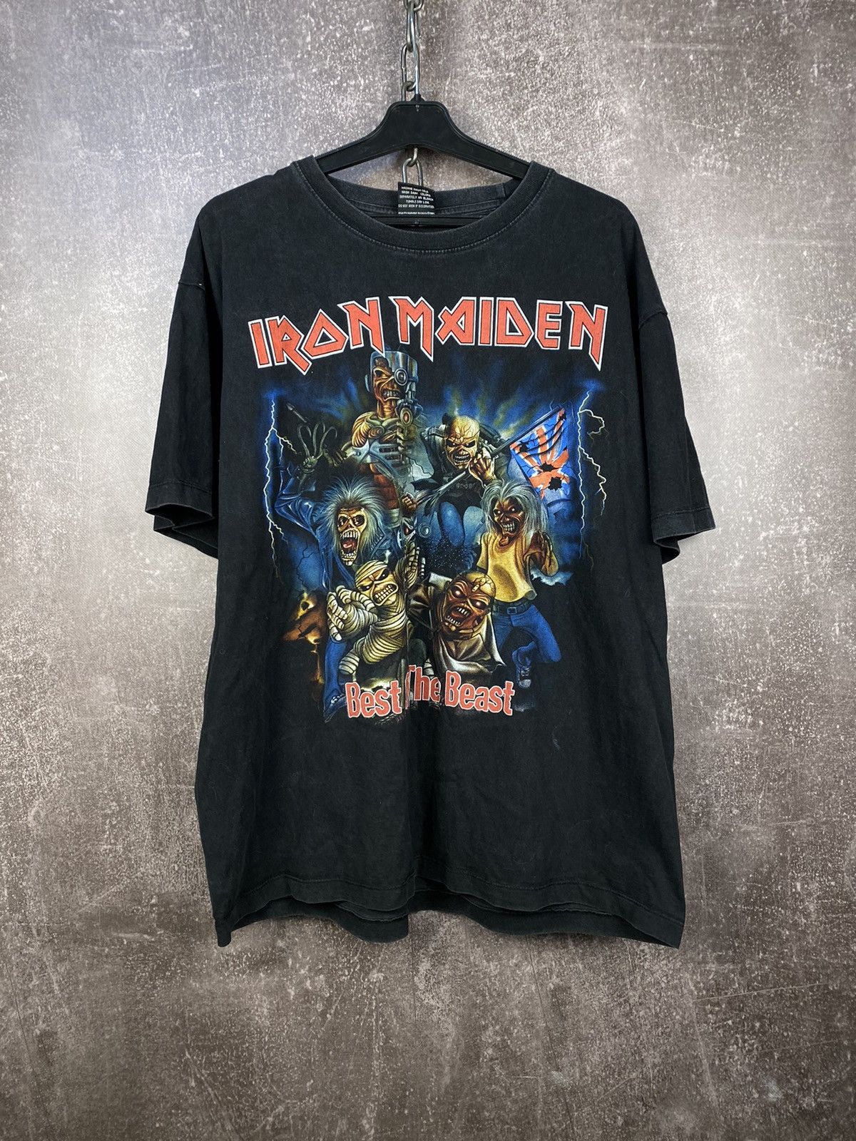 Iron Maiden Best of the Beast Tour Vintage Band T Shirt