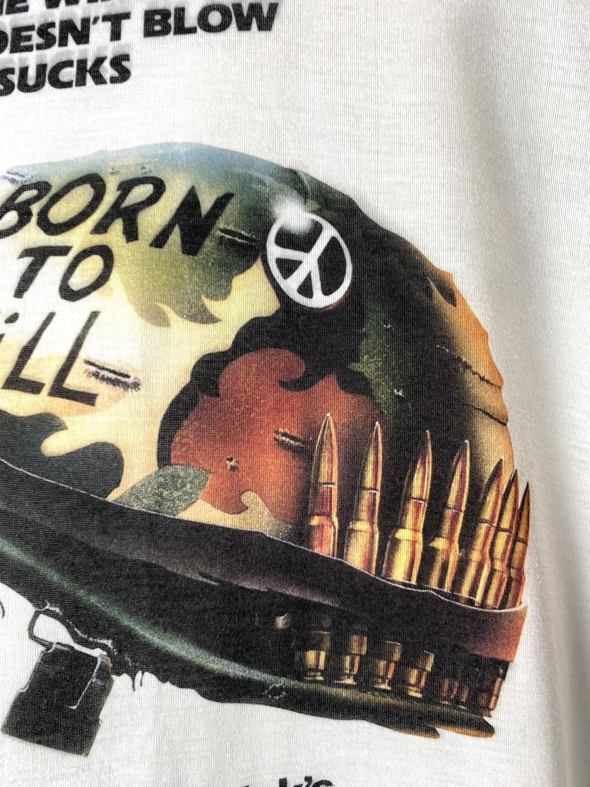 Other Ultra RARE 80s Vintage Full Metal Jacket T Shirt Kubrick Size US M / EU 48-50 / 2 - 4 Thumbnail