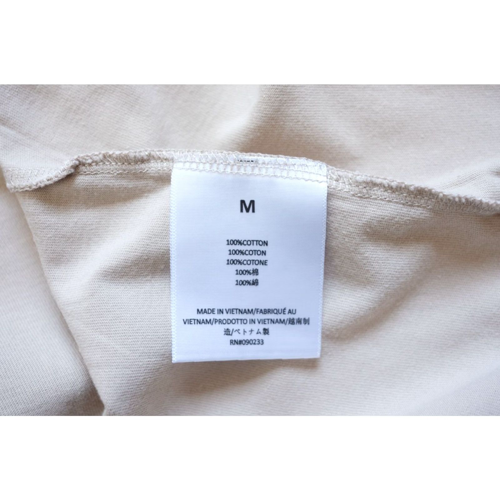 Fear of God FEAR OF GOD ESSENTIALS VTG Y2K DISTRESSED OATMEAL BAGGY T SHIRT PULL OVER SZ M Beige Crew Neck Short Sleeve Men 29" PIT TO PIT 29" LENGTH Size US M / EU 48-50 / 2 - 8 Thumbnail
