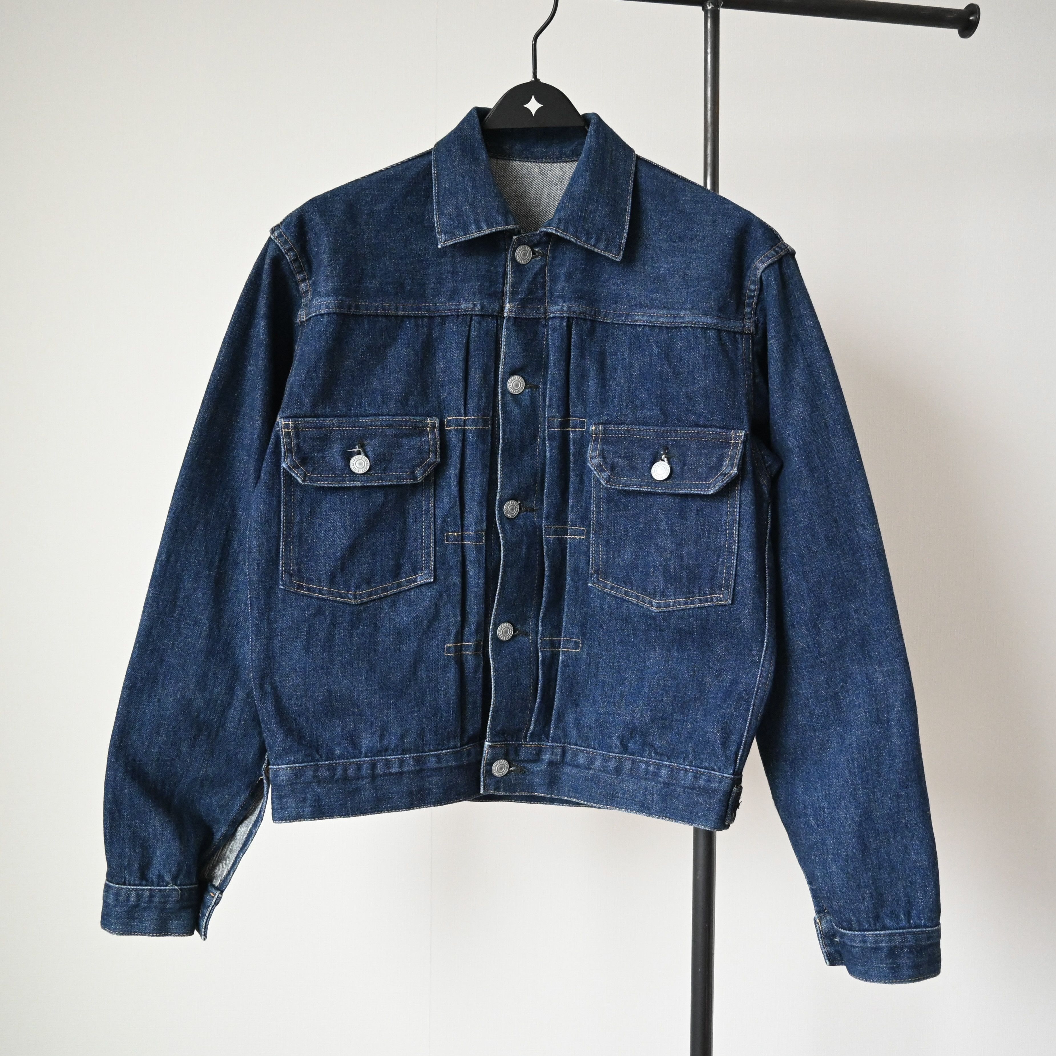 Japanese Brand VTG 1990s anonymous store brand type II trucker jacket Size US S / EU 44-46 / 1 - 2 Thumbnail