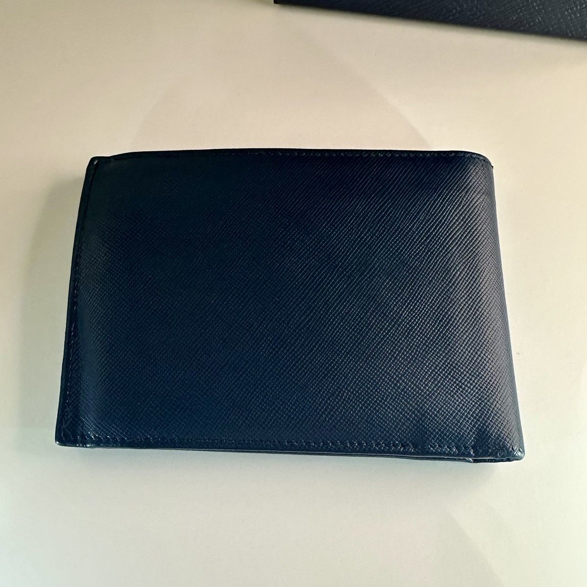 Prada Prada 2M0002 Saffiano Leather Wallet Baltico Navy Box+COA Size ONE SIZE - 6 Thumbnail