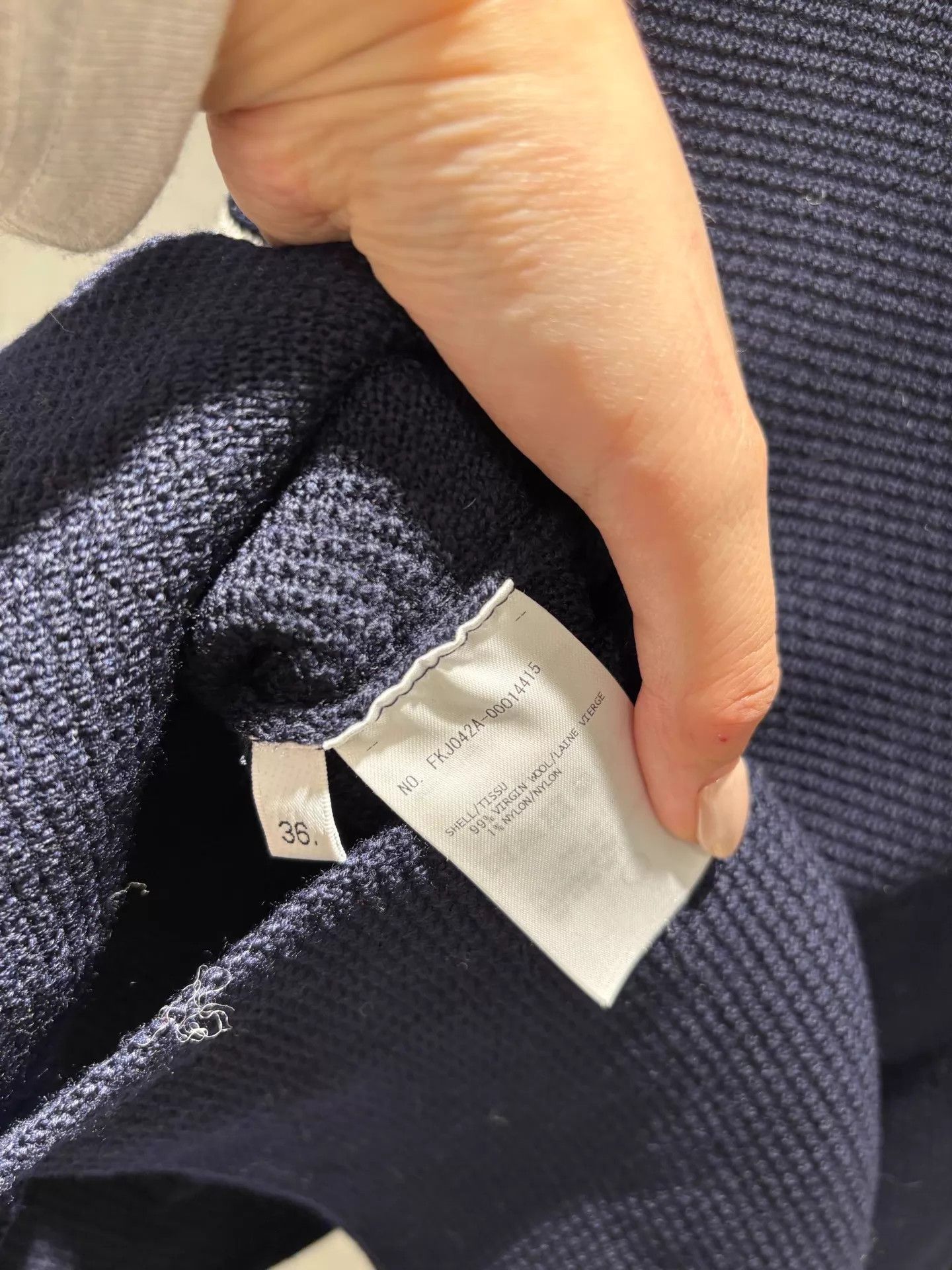 Thom Browne THOM BROWNE Navy Preppy Wool Blazer Vtg Size 36 Size XS / US 0-2 / IT 36-38 - 4 Thumbnail