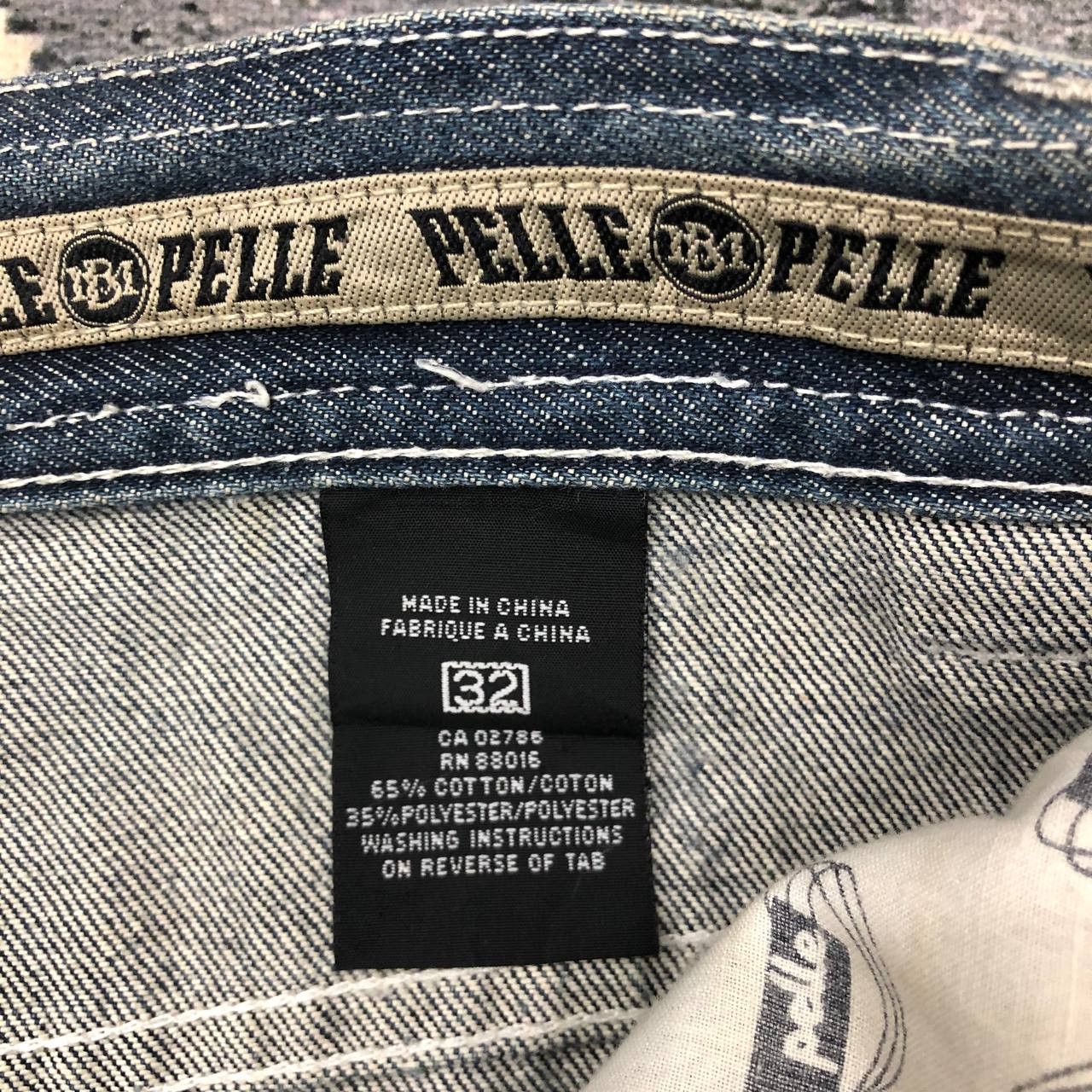Marc Buchanan × Pelle Pelle P419 PELLE PELLE X MARC BUCHANAN BAGGY JEANS Size US 32 / EU 48 - 7 Thumbnail