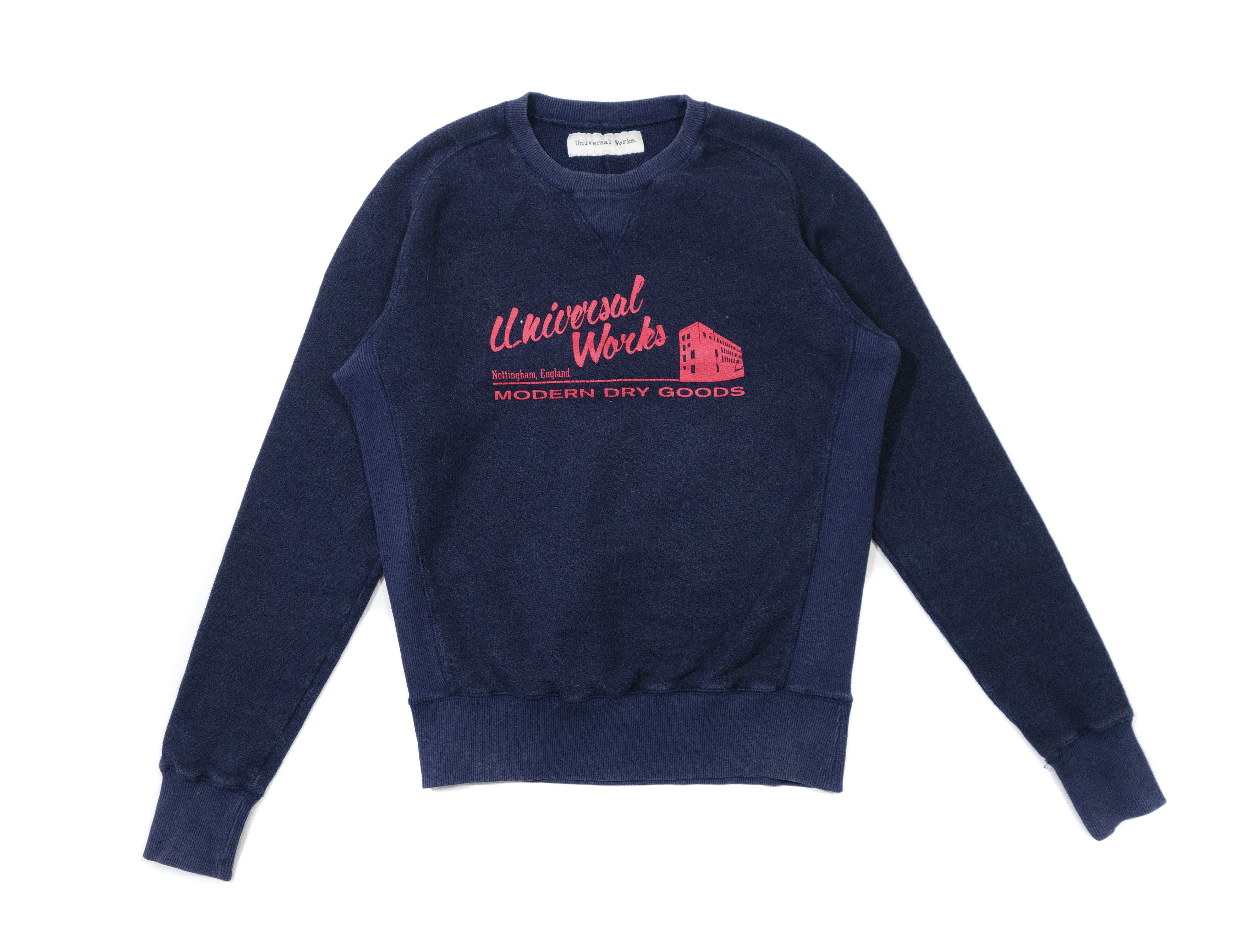 Universal Works Nottingham Modern Dry Goods Graphic Sweatshirt Size US S / EU 44-46 / 1 - 1 Thumbnail
