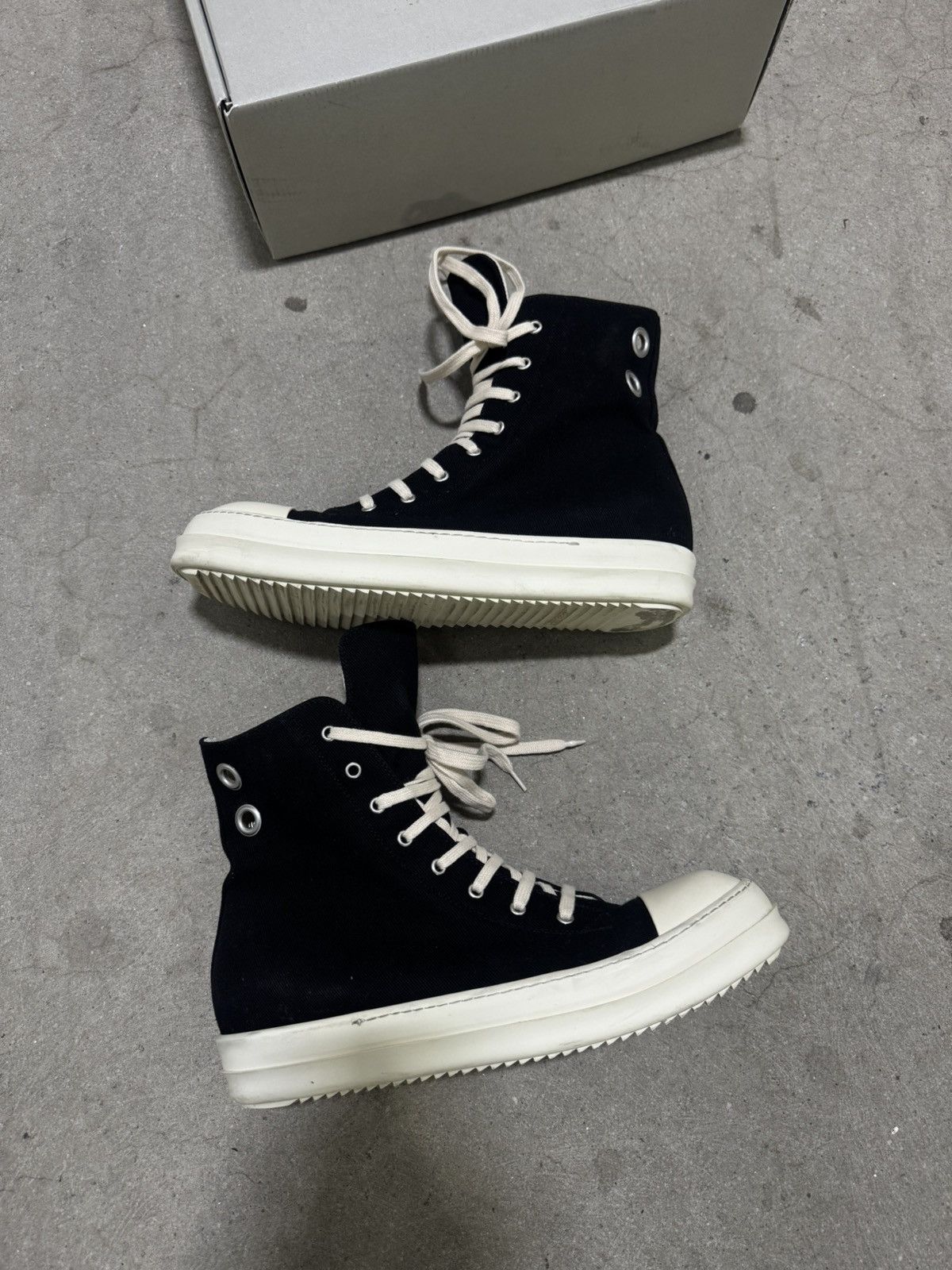 Rick Owens Rick Owens Ramones Eyelet Size US 12.5 / EU 45-46 - 1 Thumbnail